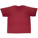 Vintage Nike Classic Swoosh Burgundy Tee Shirt 2000S Size XL