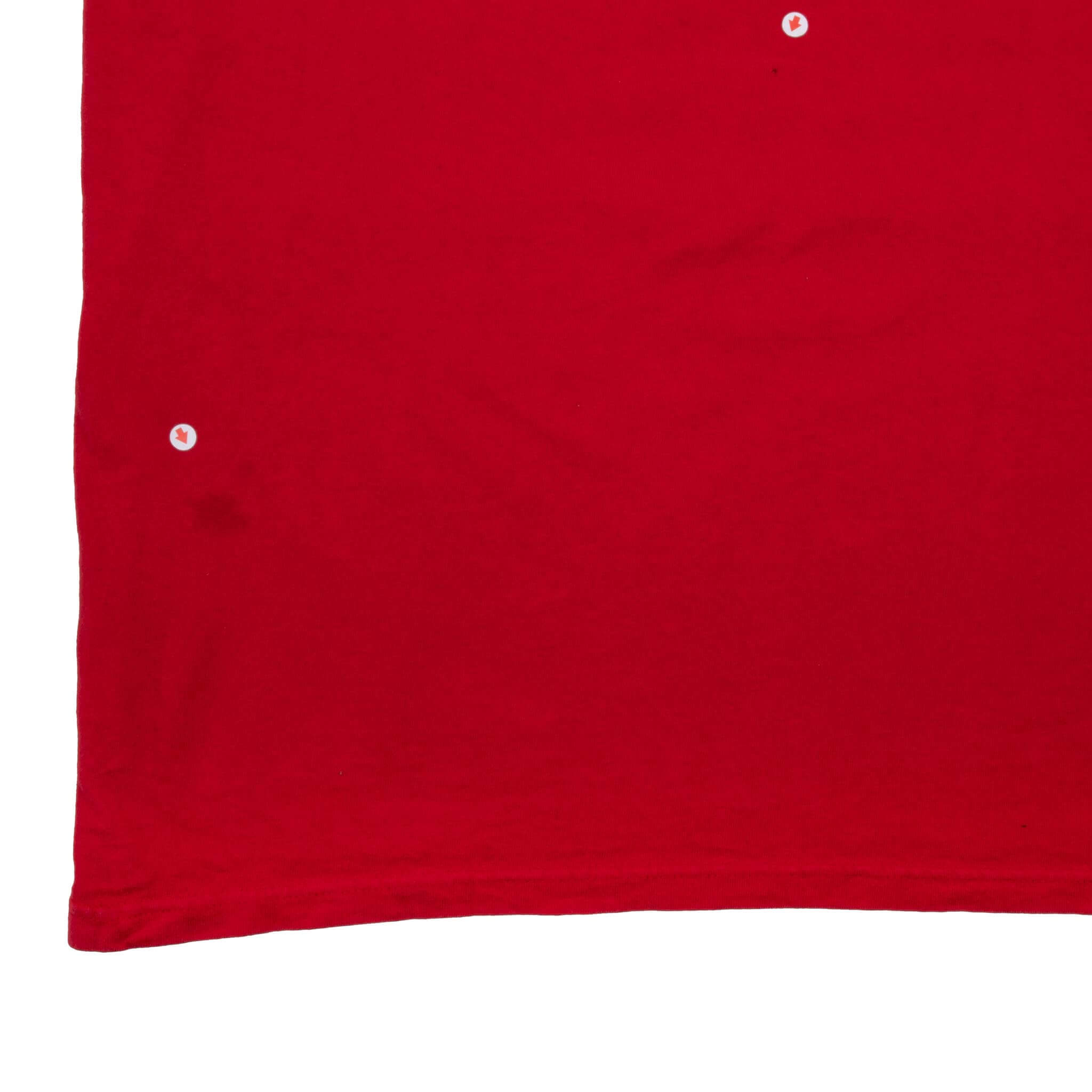 VINTAGE NAUTICA JEANS RED LONG SLEEVE TEE SHIRT 2000S LARGE