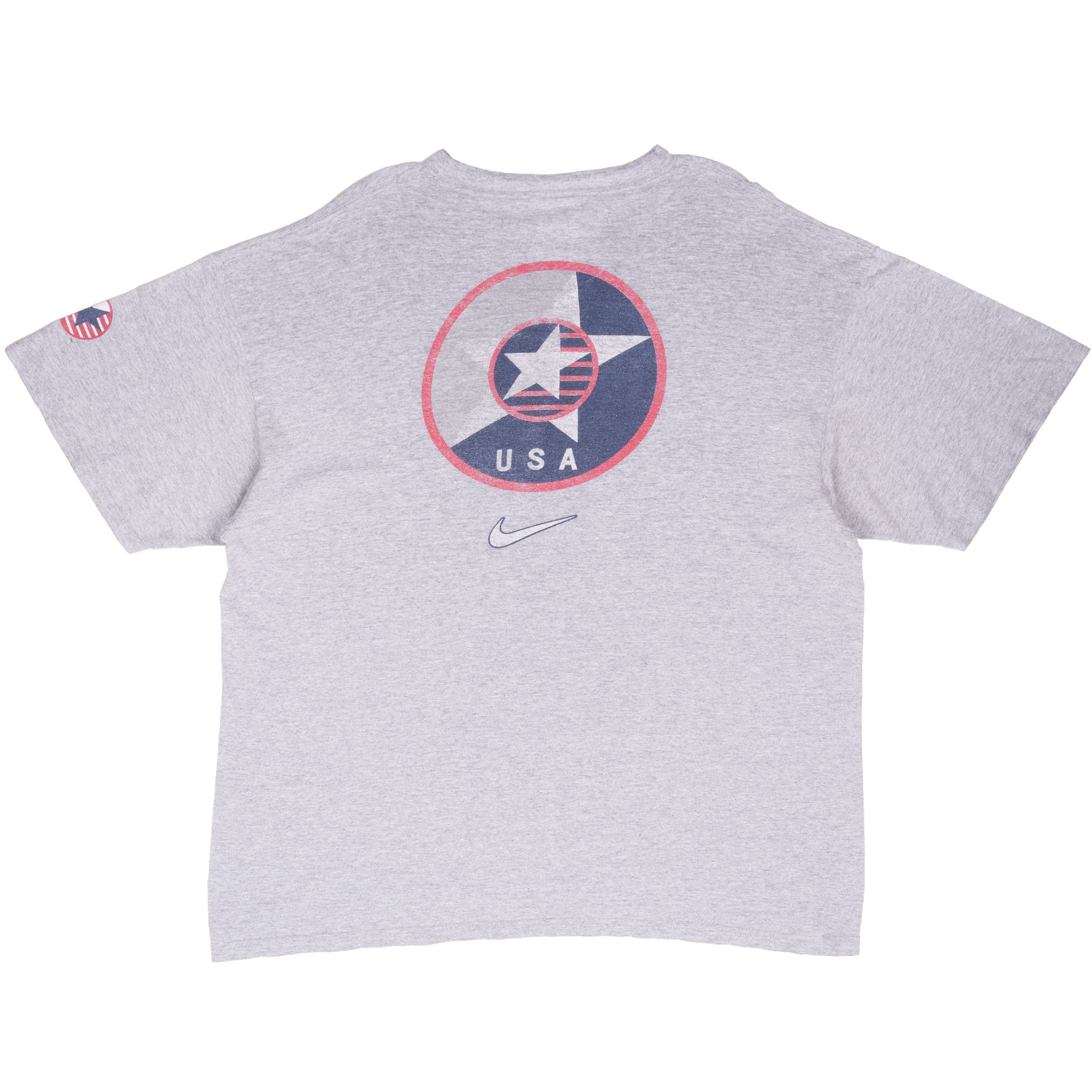 Vintage Nike Hockey Team Tee Shirt 1990S Size Large Made In Usa