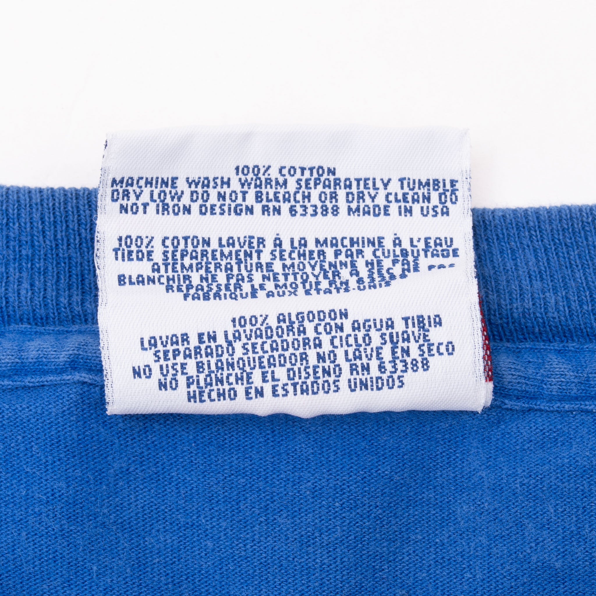 Vintage Nfl Saint Louis Rams Embroidered 1990S Tee Shirt Large Made In Usa With Single Stitch Sleeves