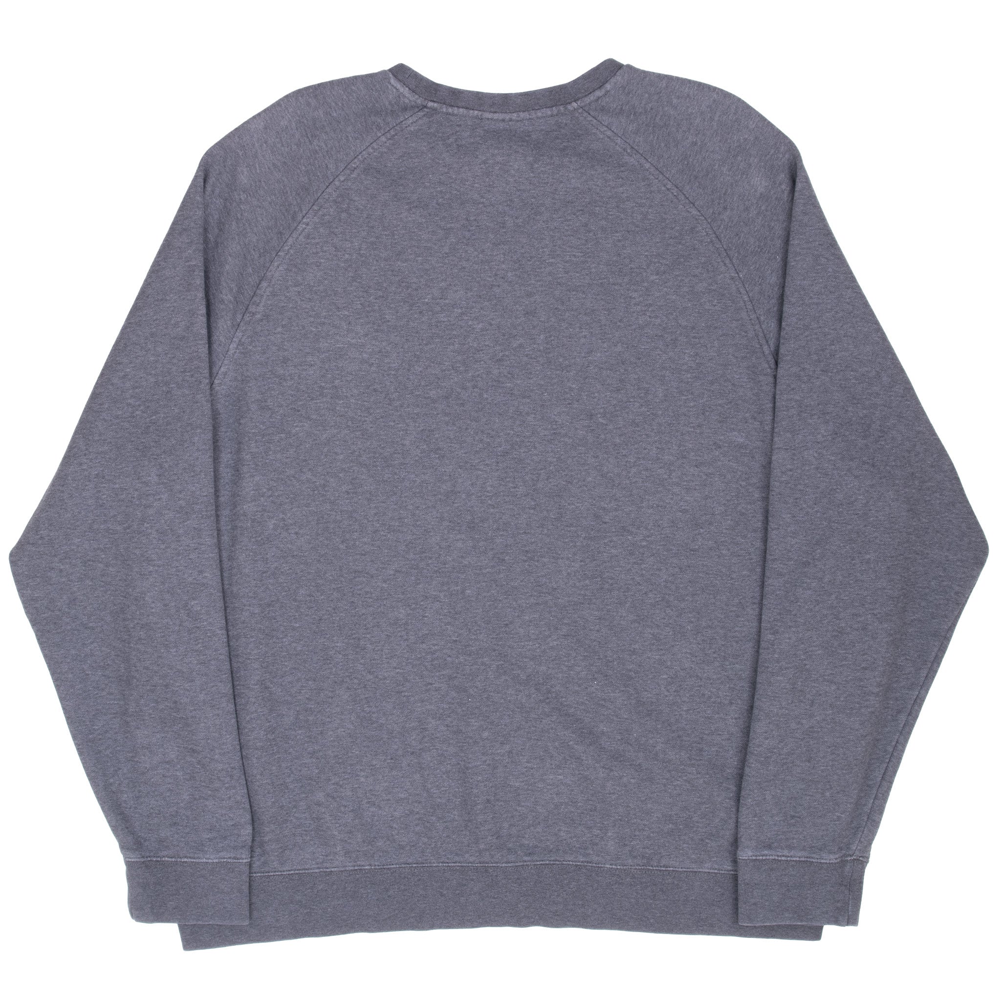 Vintage Nike Classic Swoosh Dark Grey Sweatshirt 2000S Size 2XL