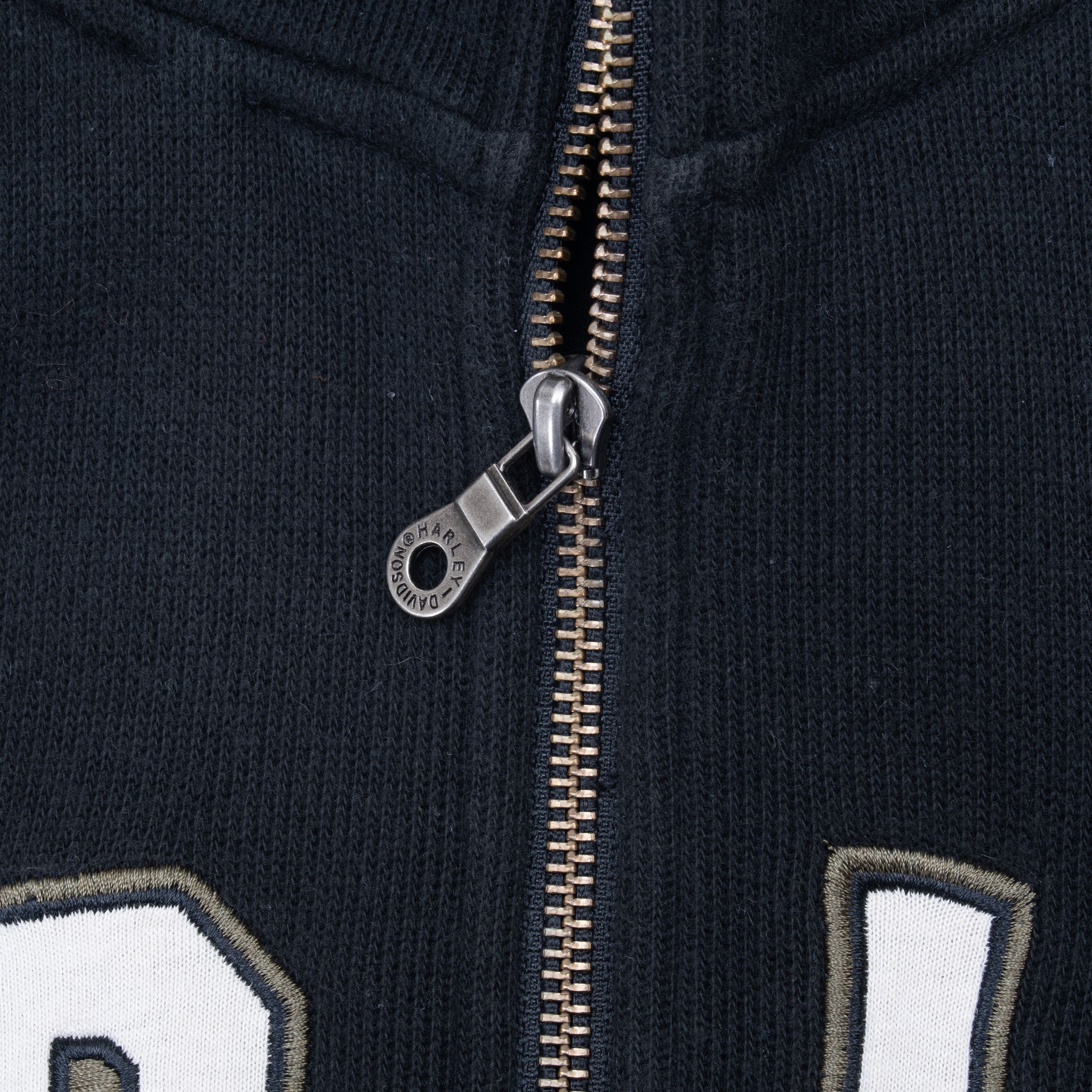 Vintage Harley Davidson Black Quarter Zip Sweater 2000S Size 2XL