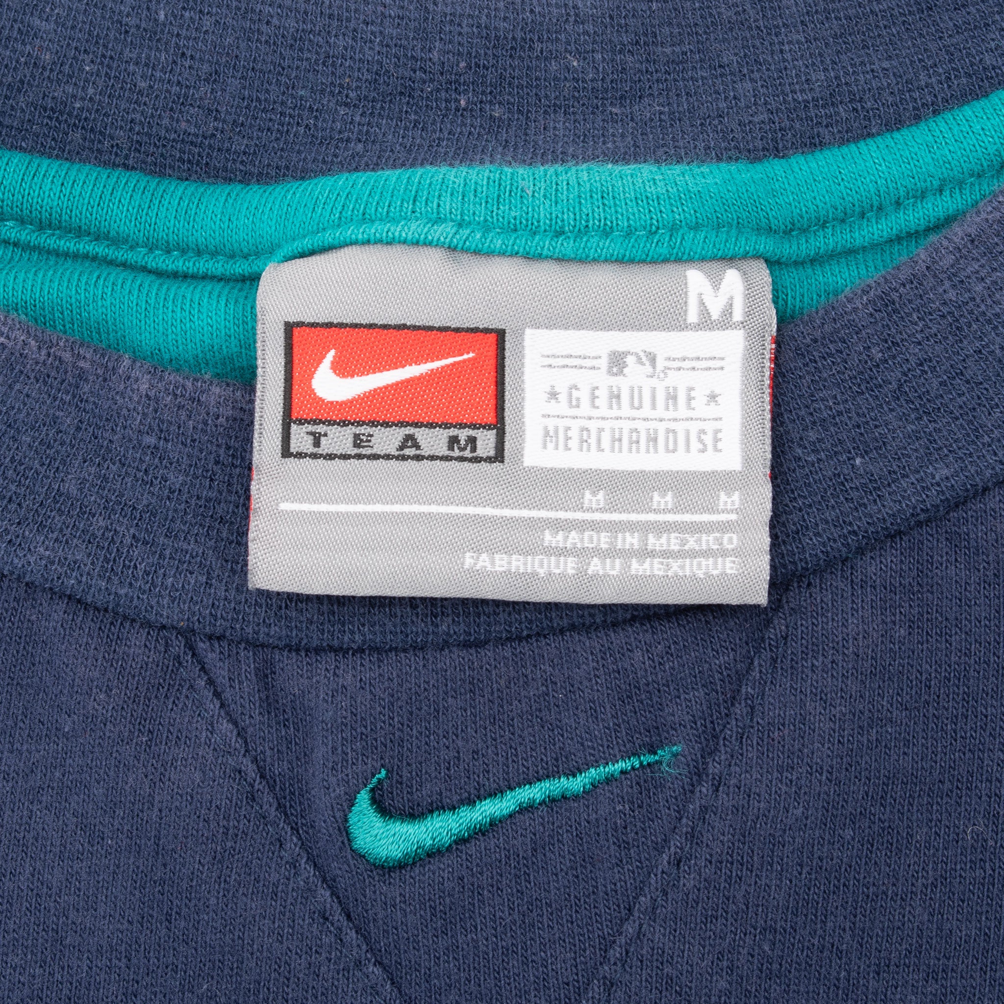 Vintage Mlb Seattle Mariners Embroidered 2000S Nike Tee Shirt Size Medium