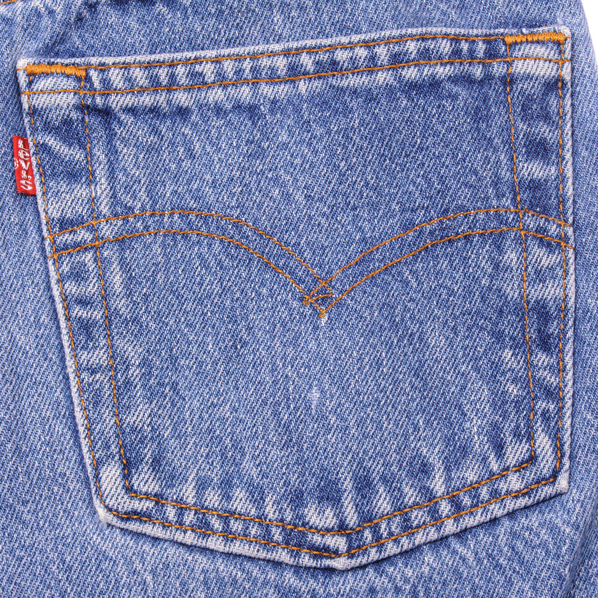 VINTAGE LEVIS 501 JEANS INDIGO 1980s SIZE W29 L29 MADE IN USA