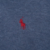 Vintage Polo Ralph Lauren Blue Quarter 1/4 Zip Sweater 1990S Size Large