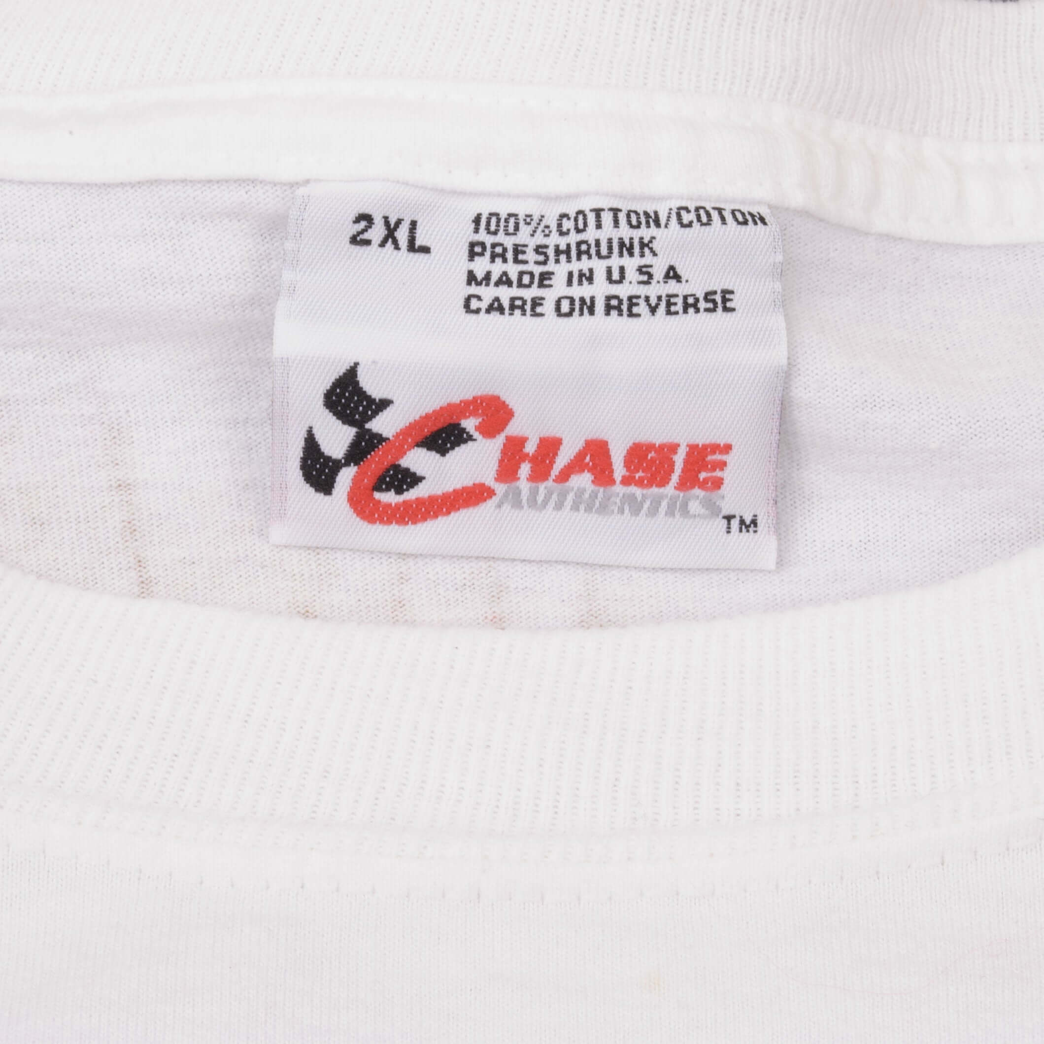 Vintage Nascar All Over Print Dale Earnhardt 1990S Tee Shirt Size 2XL Made In USA