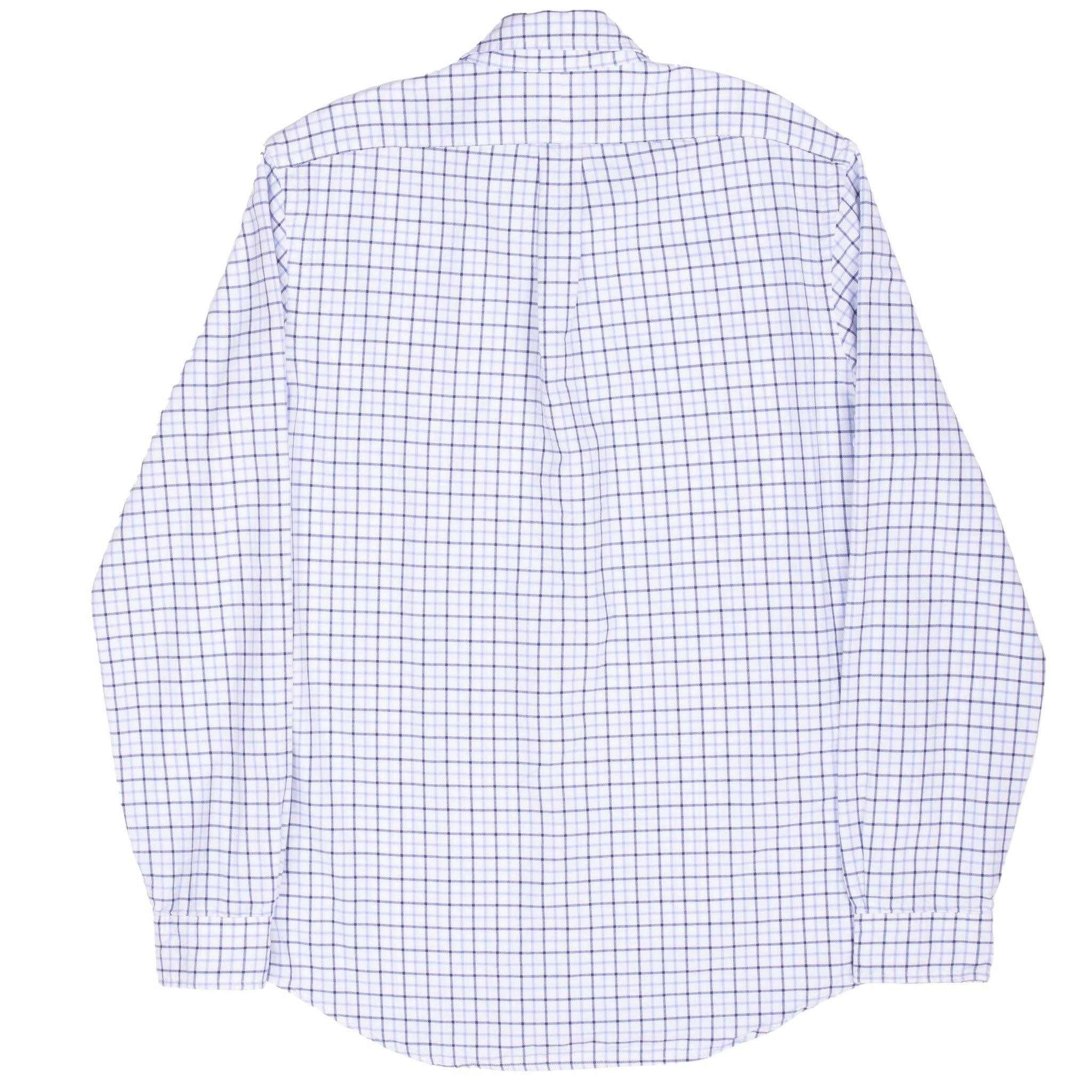 Vintage Ralph Lauren Blue Plaid Shirt Size Medium