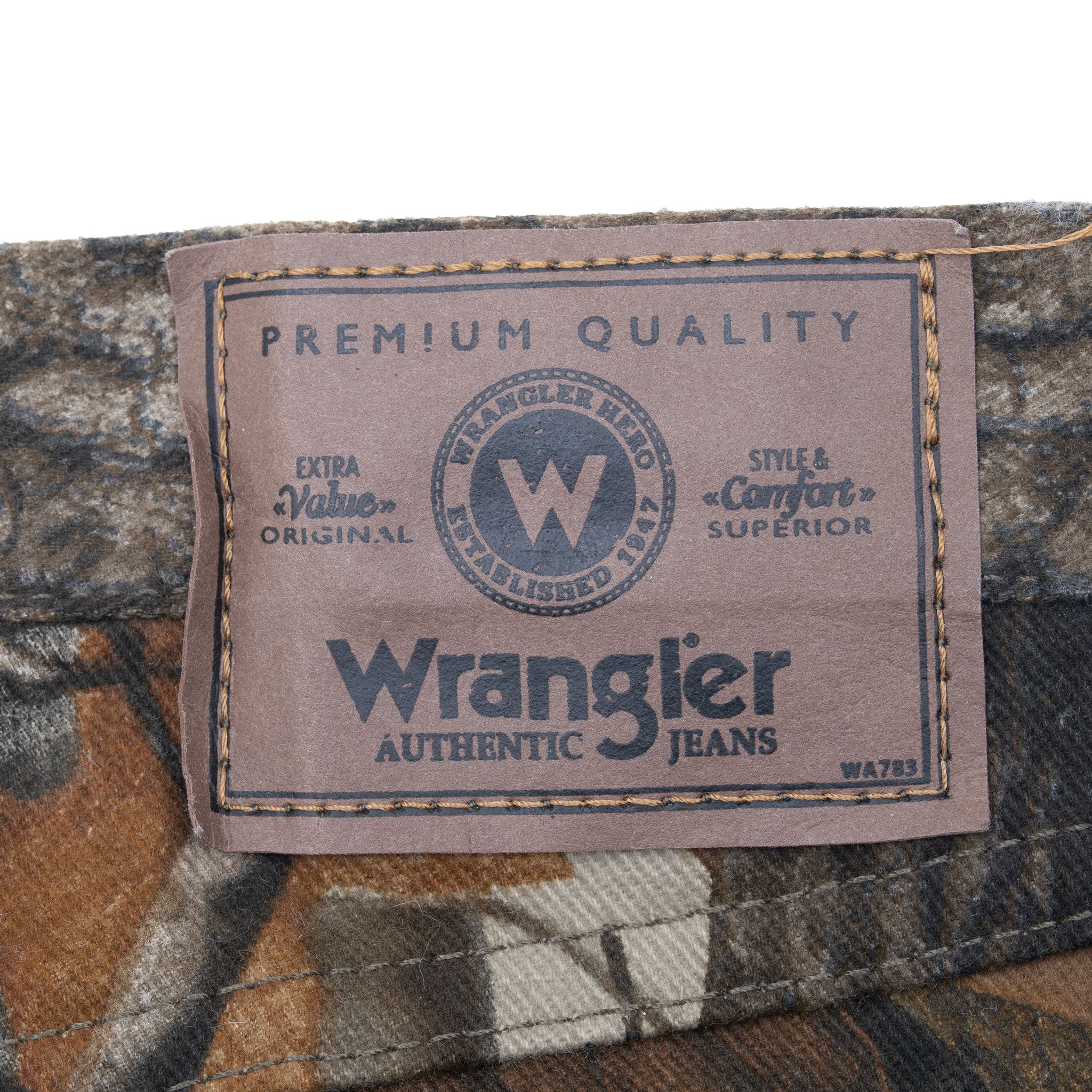 Vintage Wrangler Realtree Hardwoods Hunting Camo Pants Size 34X34