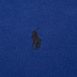 Vintage Polo Ralph Lauren Blue Quarter 1/4 Zip Sweater 1990S Size XL
