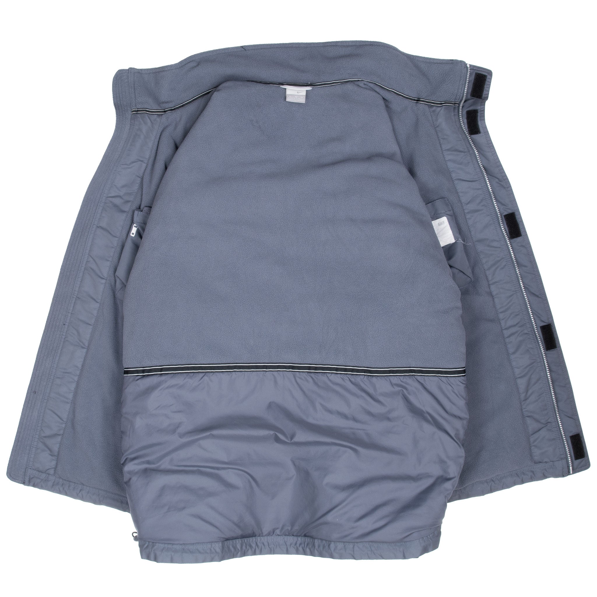 Vintage Nike Classic Black Heavy Windbreaker Jacket 2000S Size XL