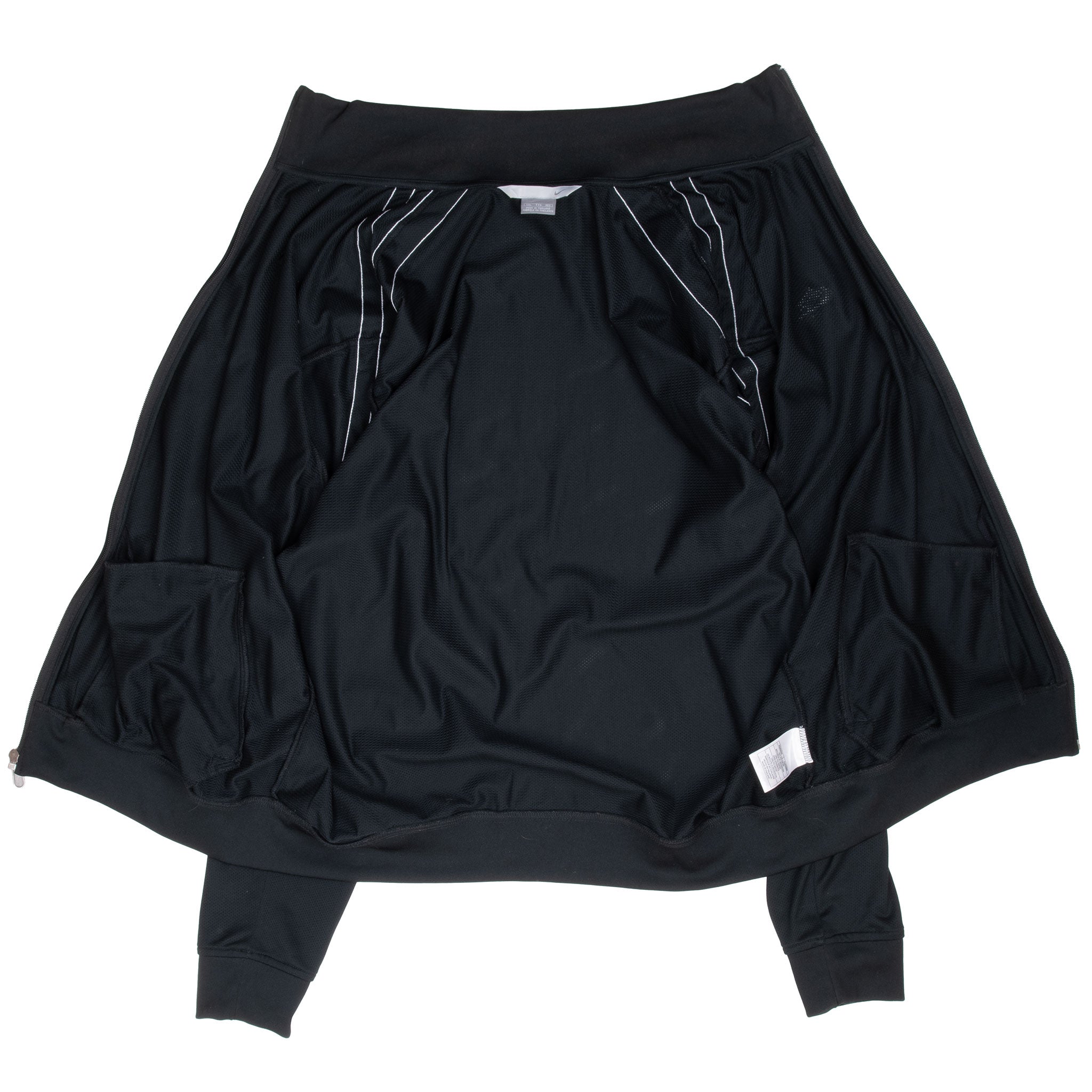 Vintage Nike Black Tracksuit Jacket 2000S Size 2XL