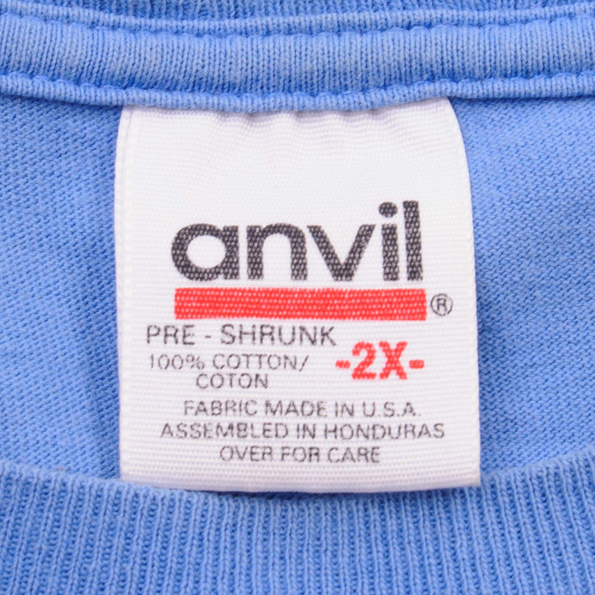 Vintage Niagara Falls All Over Print Souvenir Tee Shirt 1992 Size XLarge With Single Stitch Sleeves