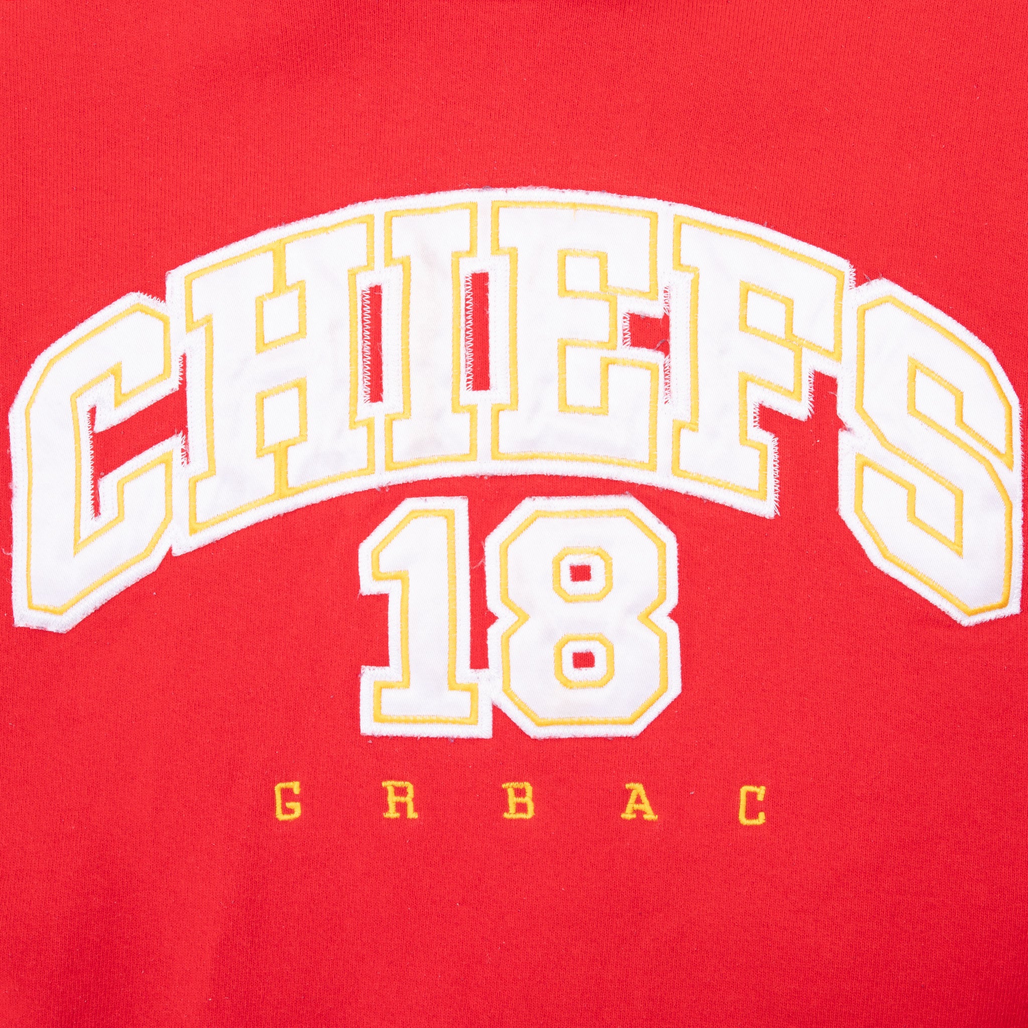 Vintage Nfl Kansas City Chiefs Elvis Grbac 1990S Sweatshirt Size XL