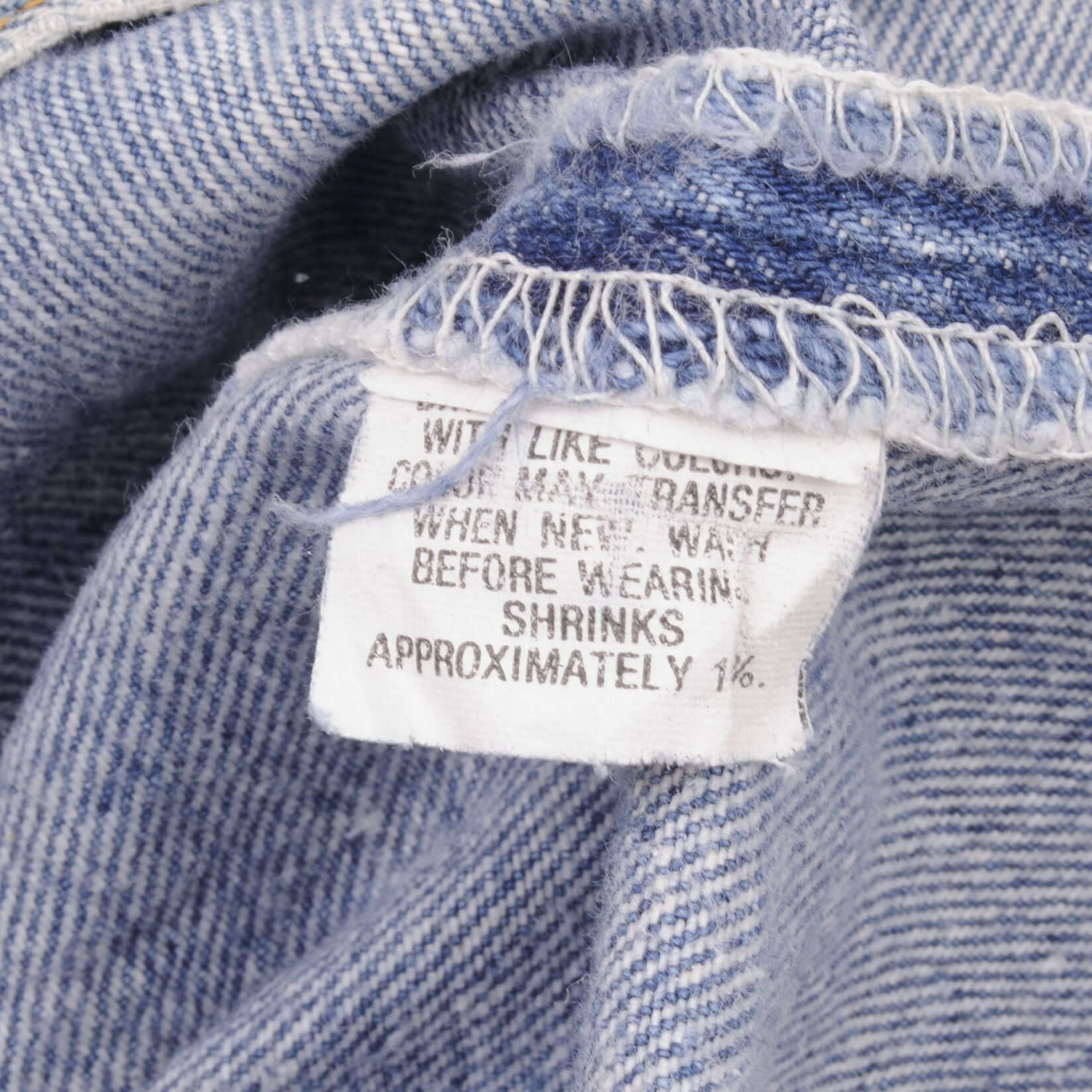 Beautiful Indigo Levis 501 Jeans 1980s Made in USA with Medium Wash With Light Whiskers Size on tag 32X30 Actual Size 30X28 Back Button #552