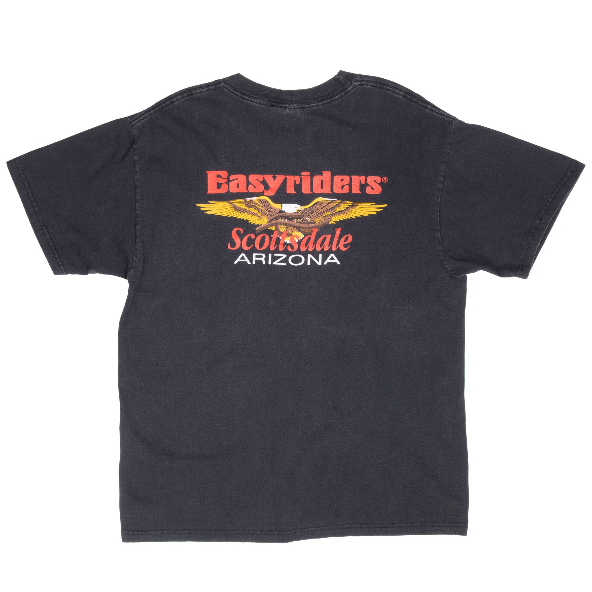 Vintage Easyriders Indian Spirits Scottsdale Arizona Biker Tee Shirt 1990S Size Large