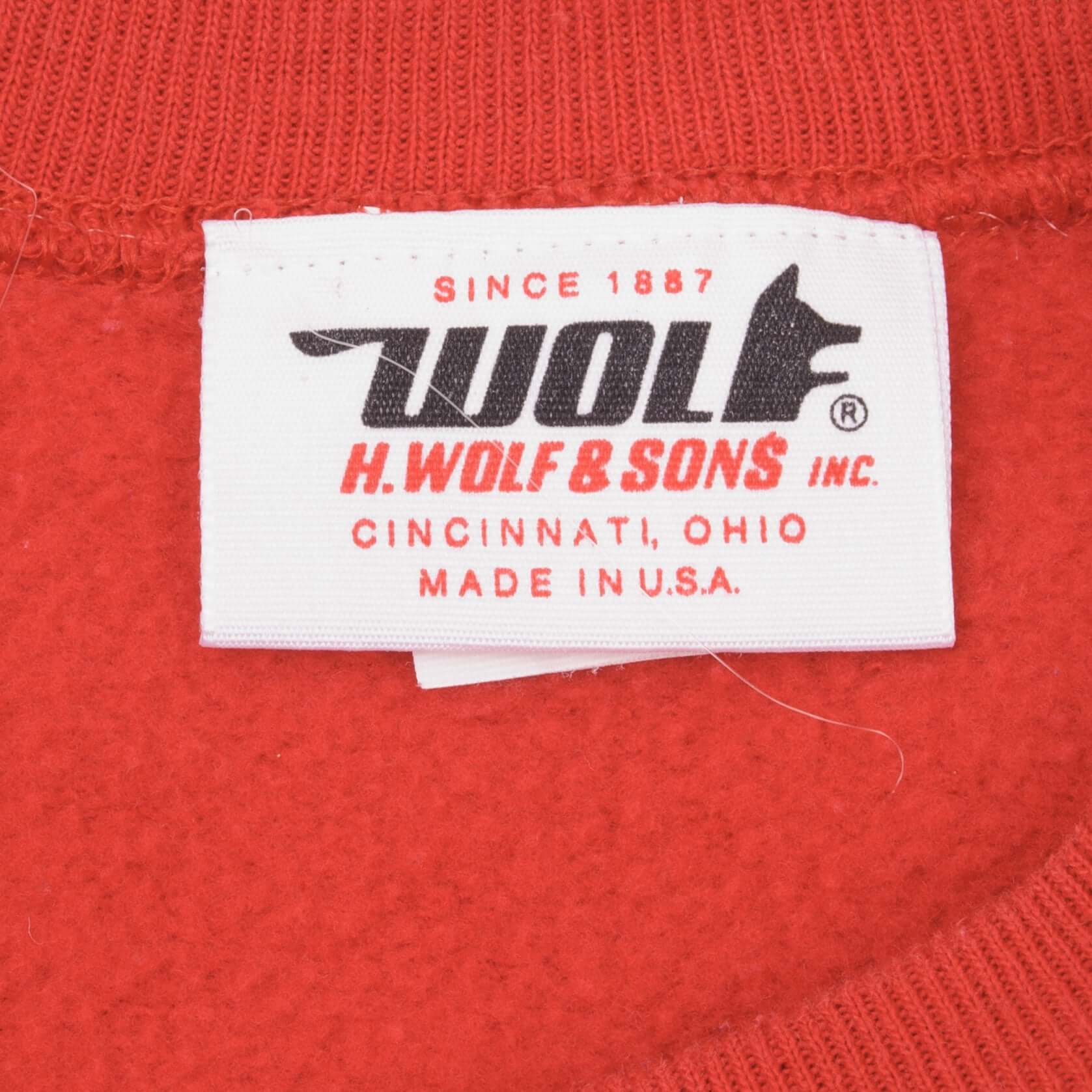 Vintage Nfl Louisville Cardinals Sweatshirt 1988S Size Large Made In USA
