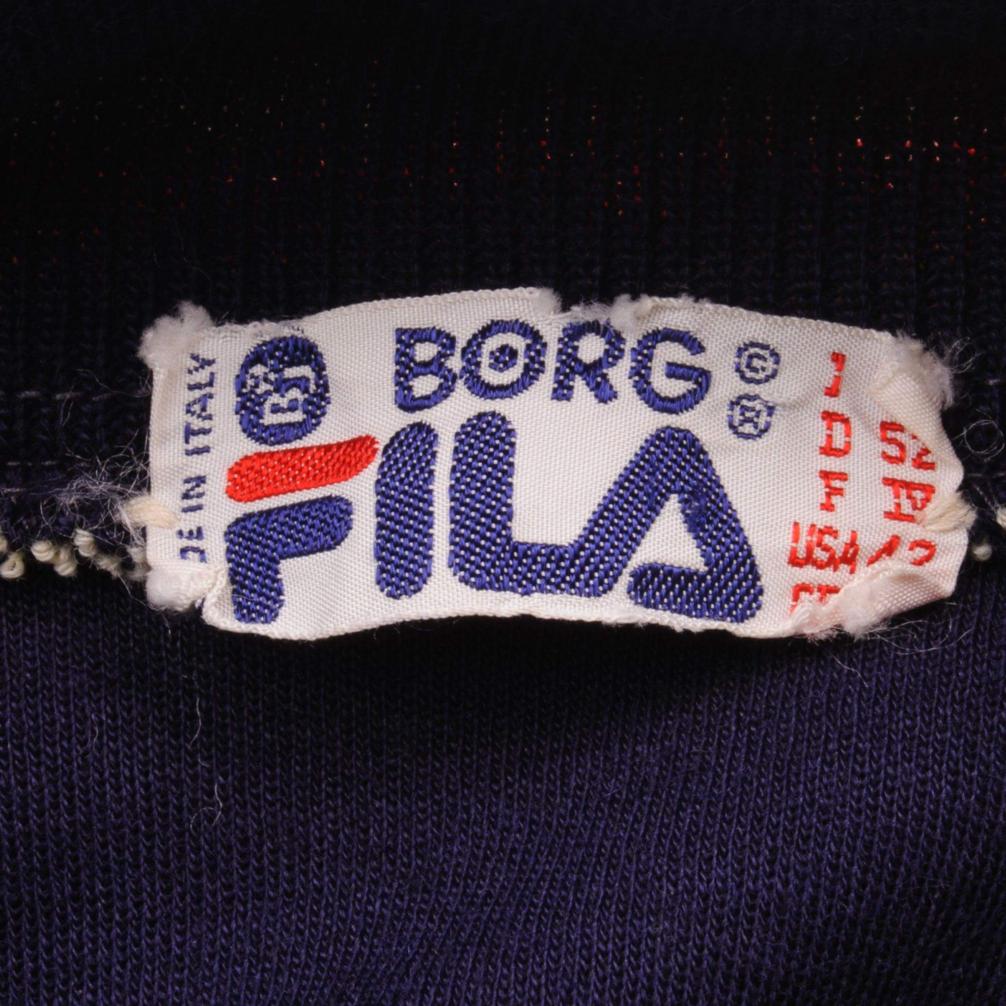 Vintage Fila Settanta Mk1 X Bjorn Borg Light Jacket 70S 80S Size 42 Large Made In Italy