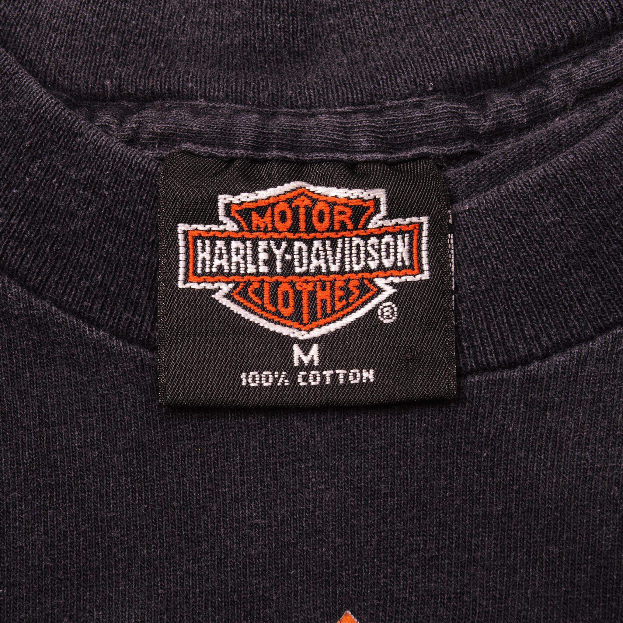 Vintage Tag Label Harley Davidson 1991