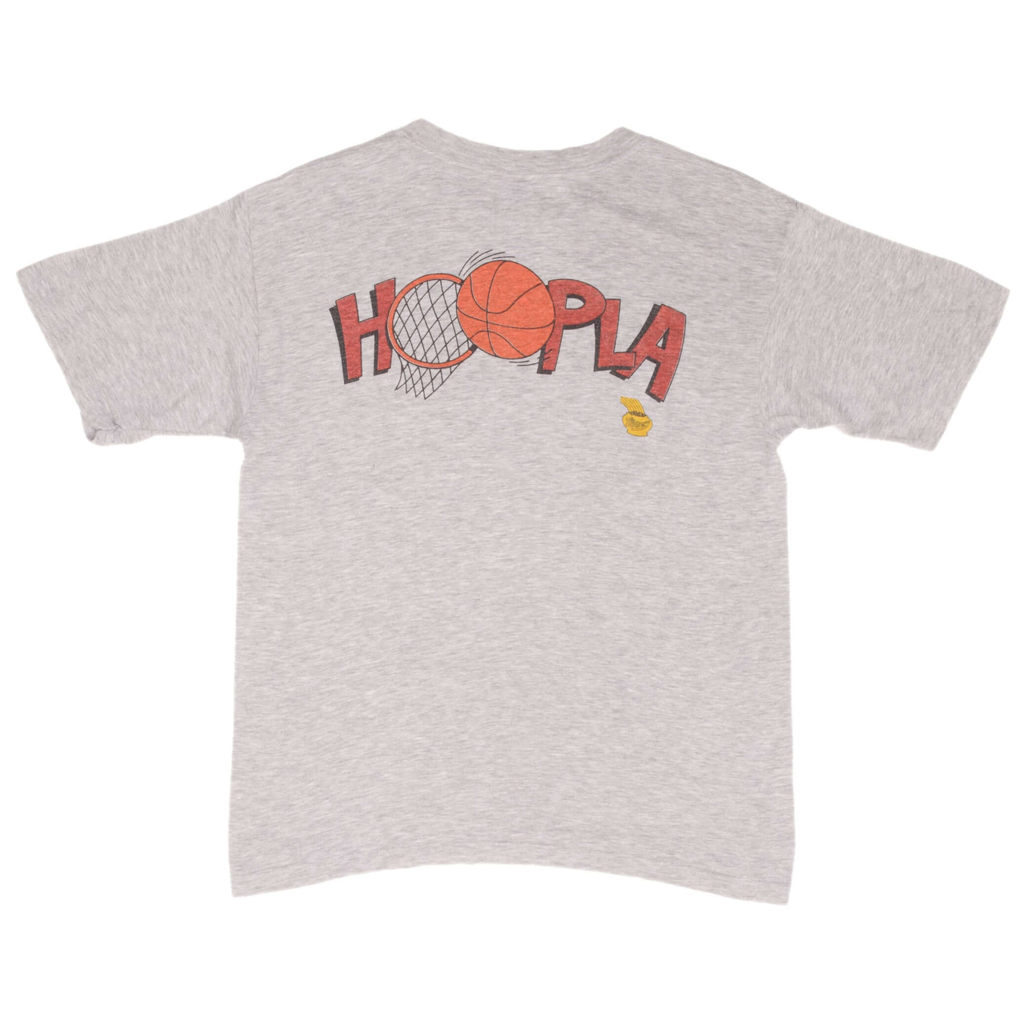 Vintage Chicago Bulls Hoopla 1980s Tee Shirt Size Medium Made In USA With Single Stitch Sleeves