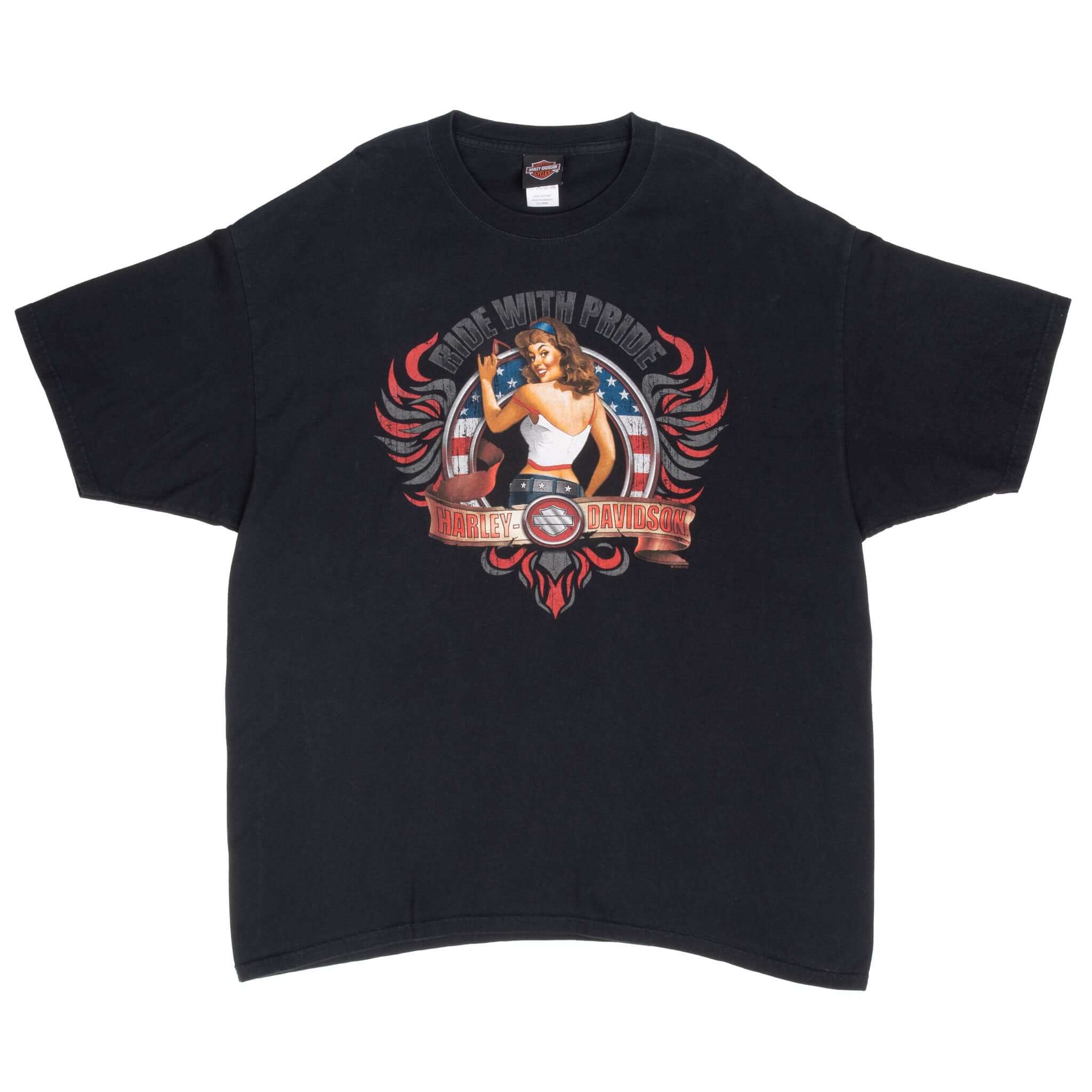 Vintage Harley Davidson San Diego California Black Tee Shirt 2008 Size XL