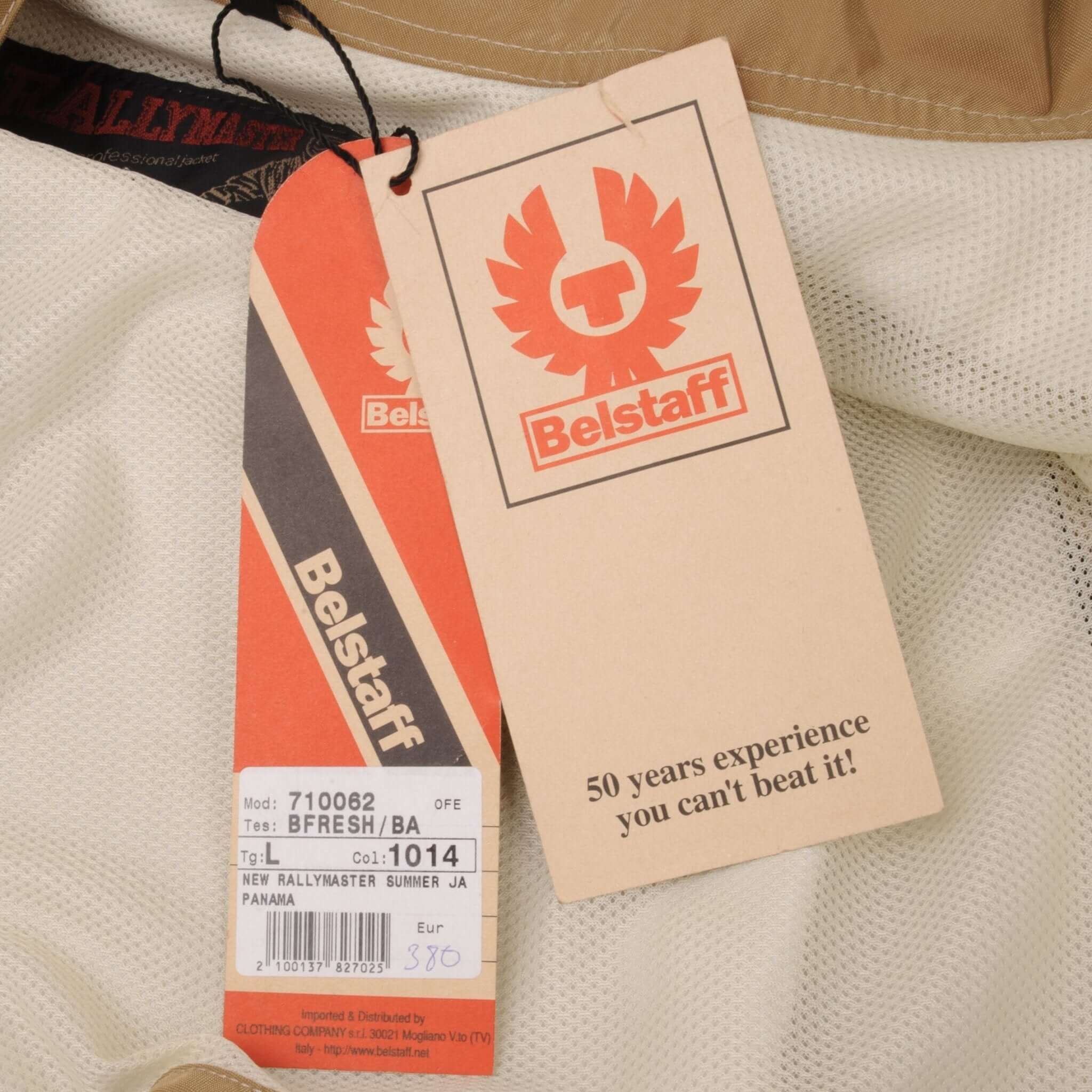 Vintage Belstaff Rally Master 350 Jacket 1990S Size Large Deadstock With Tags