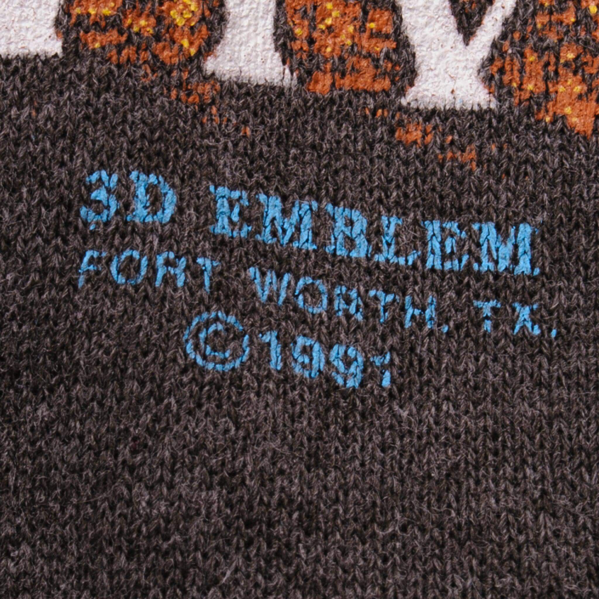 VINTAGE HARLEY DAVIDSON 3D EMBLEM SWEATSHIRT SIZE LARGE 1991 MADE IN USA