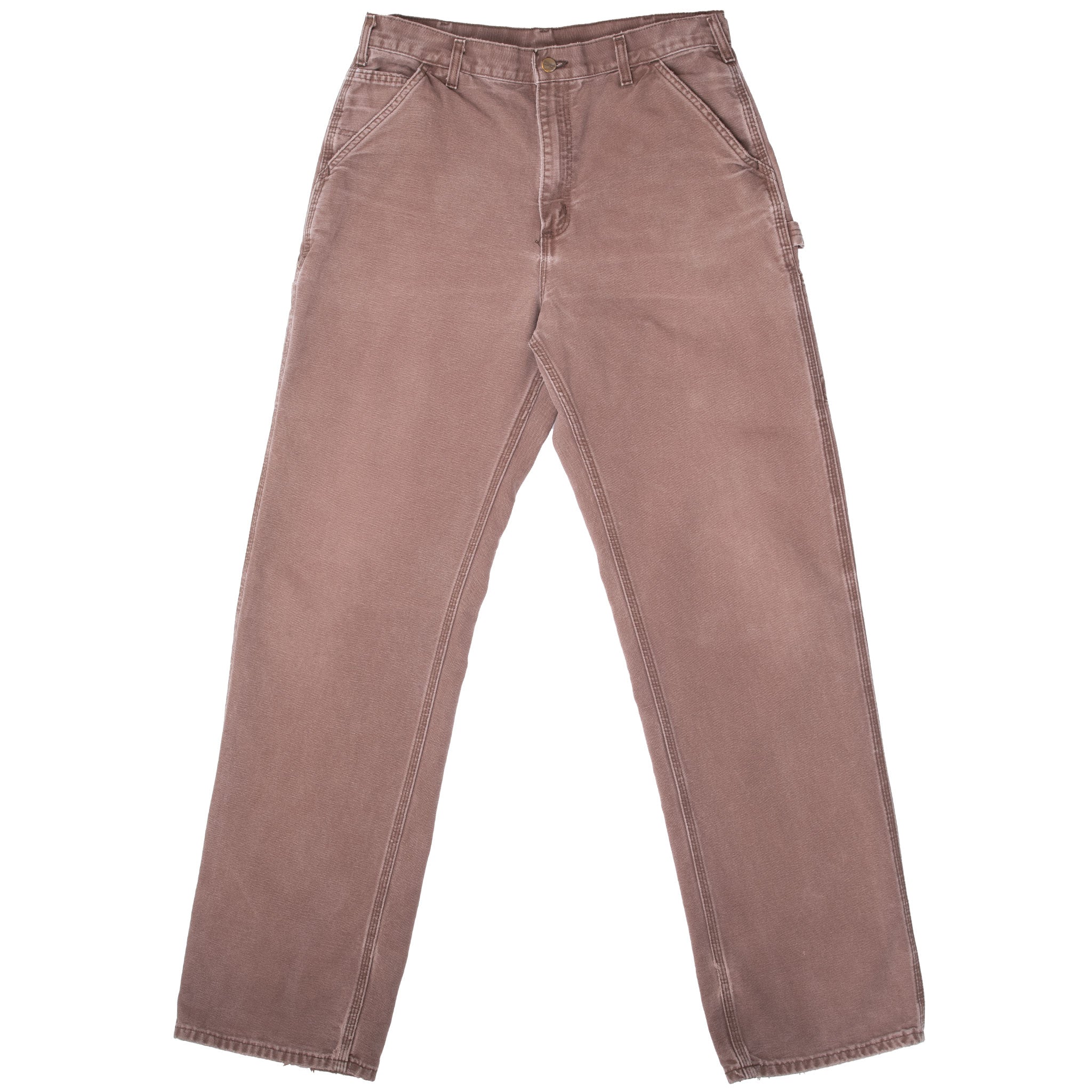 Vintage Carhartt Carpenter Brown B11 Cht Pants Size 34X34
Size On Tag 34X36 Actual Size 34X34