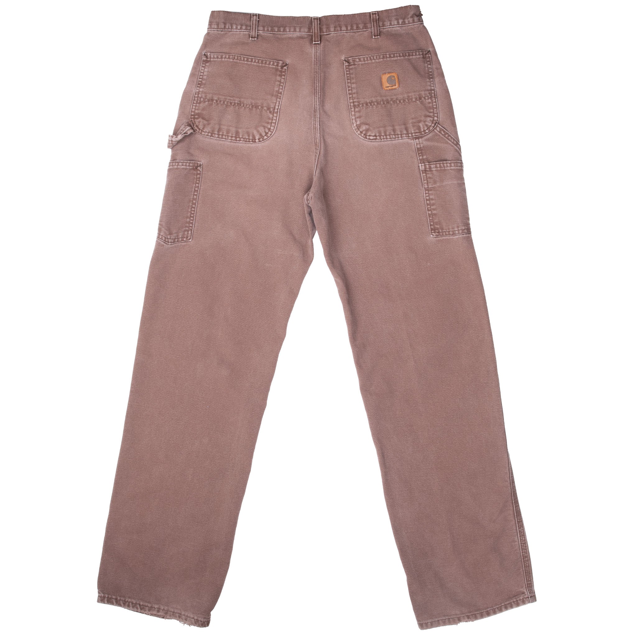 Vintage Carhartt Carpenter Brown B11 Cht Pants Size 34X34
Size On Tag 34X36 Actual Size 34X34