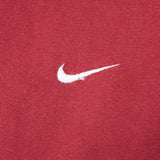 Vintage Nike Classic Swoosh Burgundy Tee Shirt 2000S Size XL
