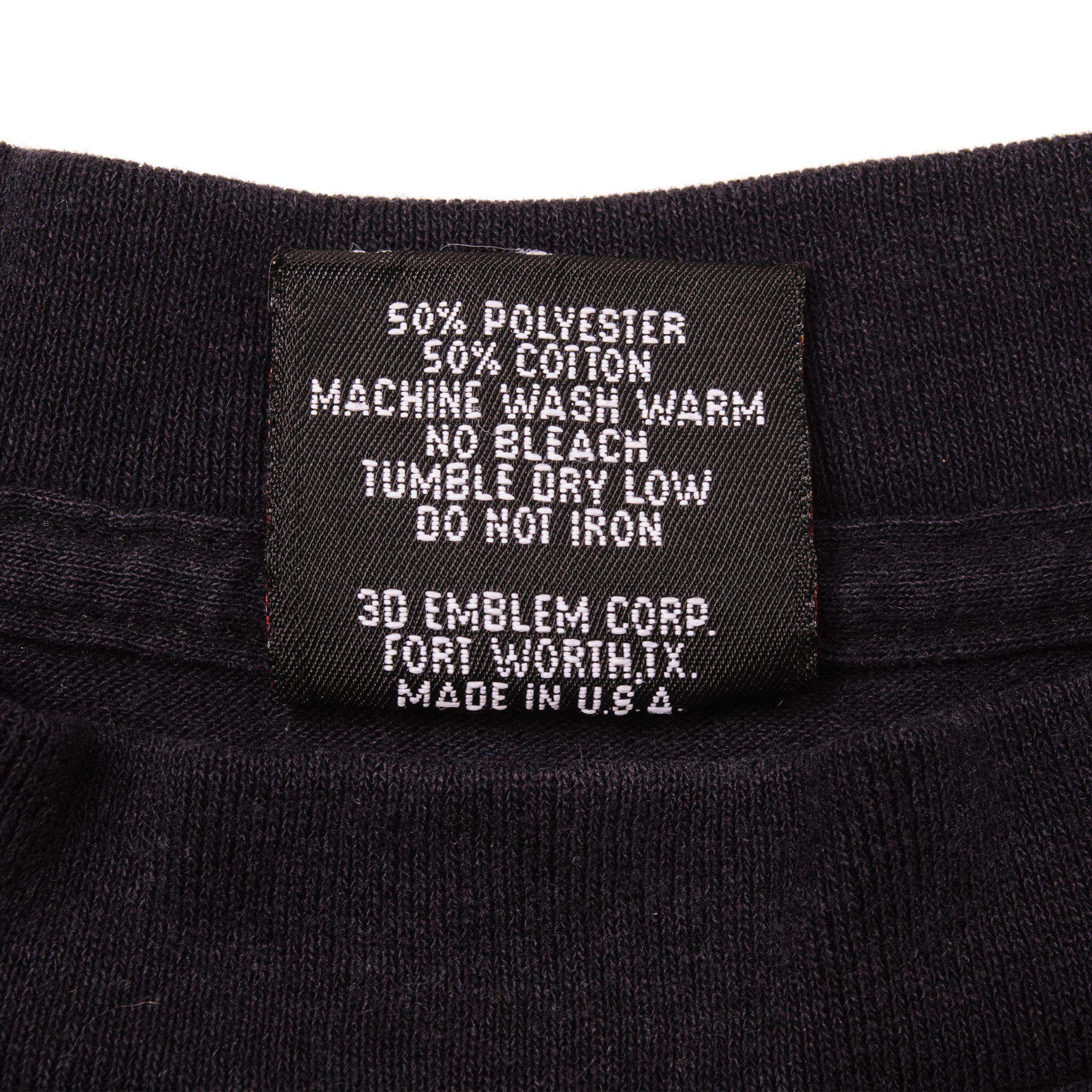 VINTAGE 3D EMBLEM AMERICAN BIKER FOLLOW THE EAGLE TEE SHIRT 1998 XL MADE IN USA