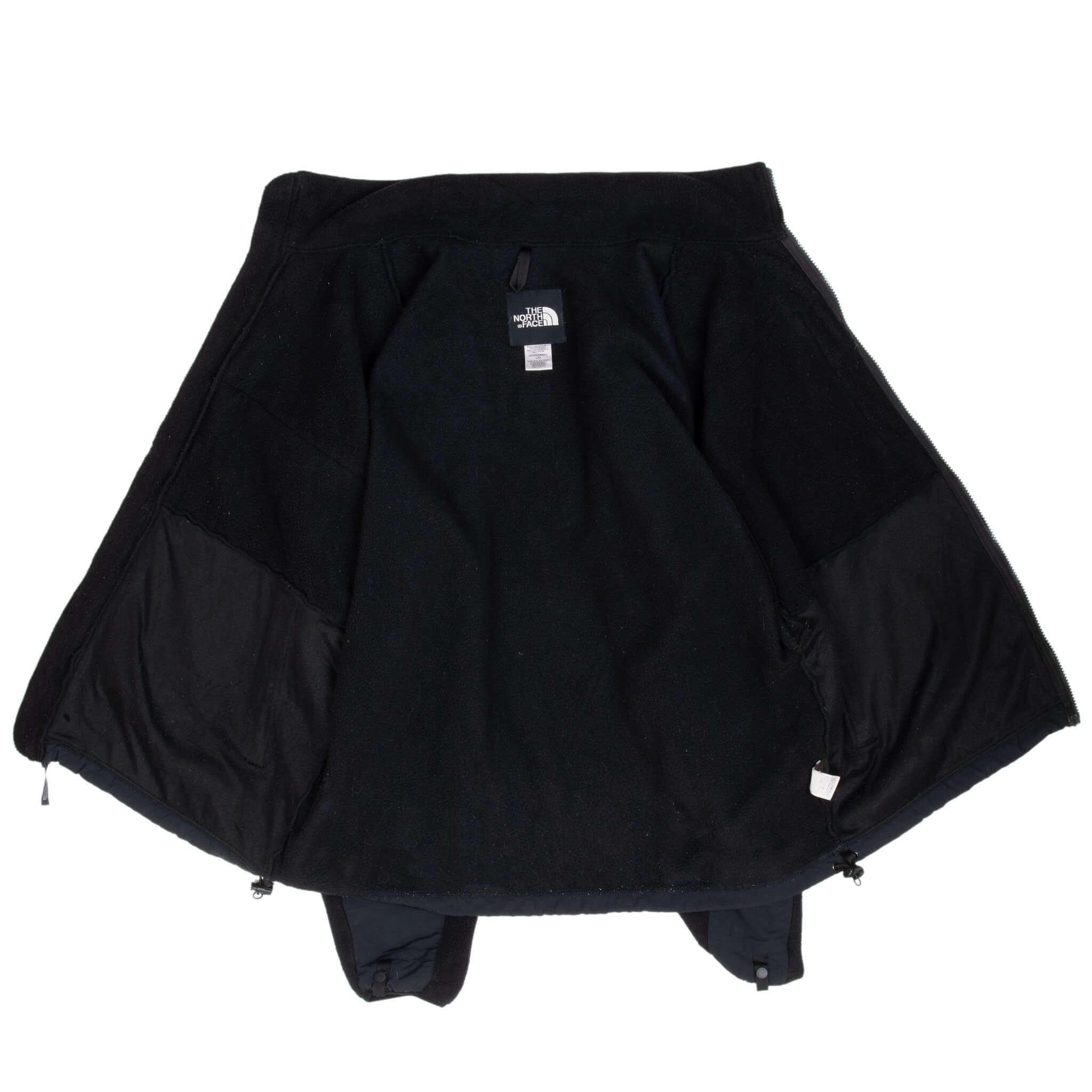 Vintage The North Face Polartec Denali Black Fleece Jacket Size Large