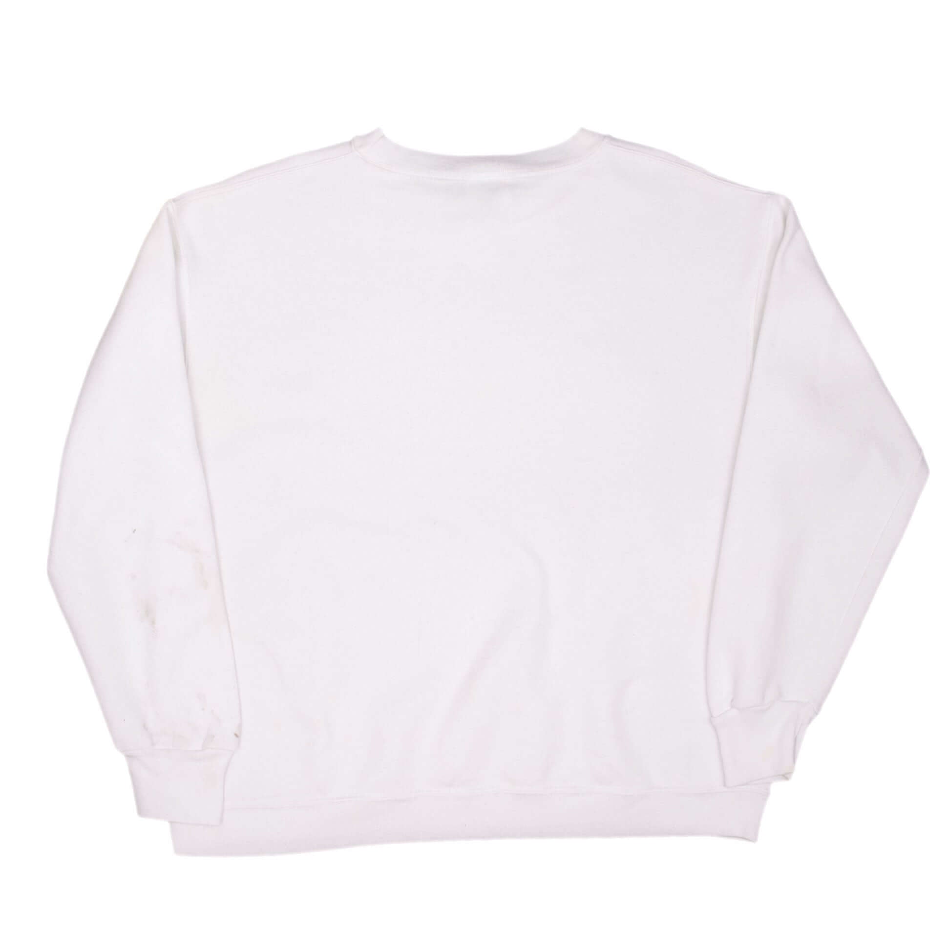 Vintage Elvis Presley 1990S White Sweatshirt Size Large Made In Usa