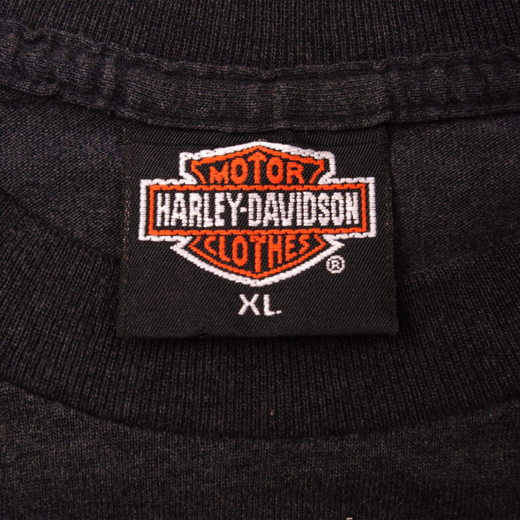 Vintage Tag Label Harley Davidson 1991