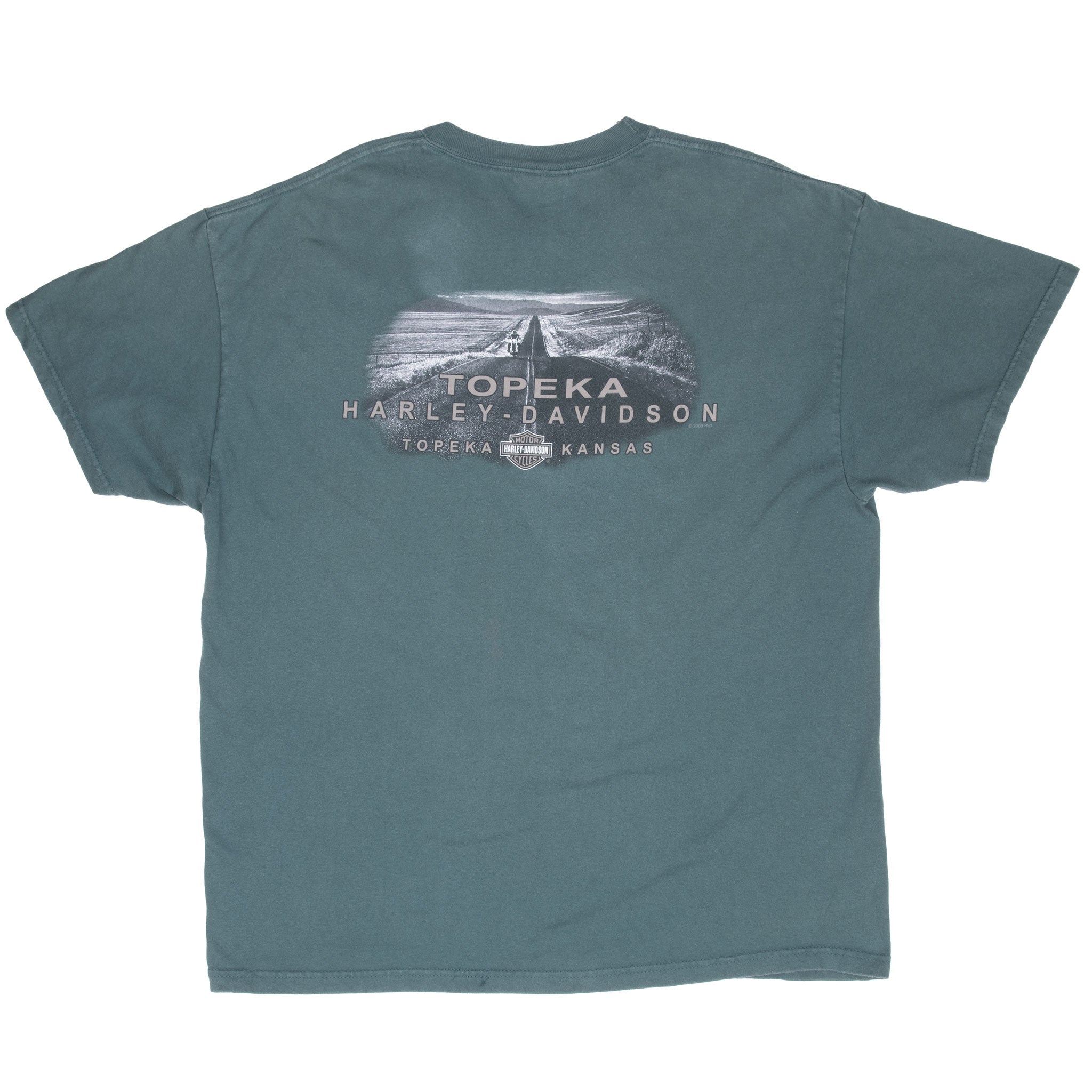 Vintage Harley Davidson Topkea 2005 Tee Shirt Size XL Made In Usa