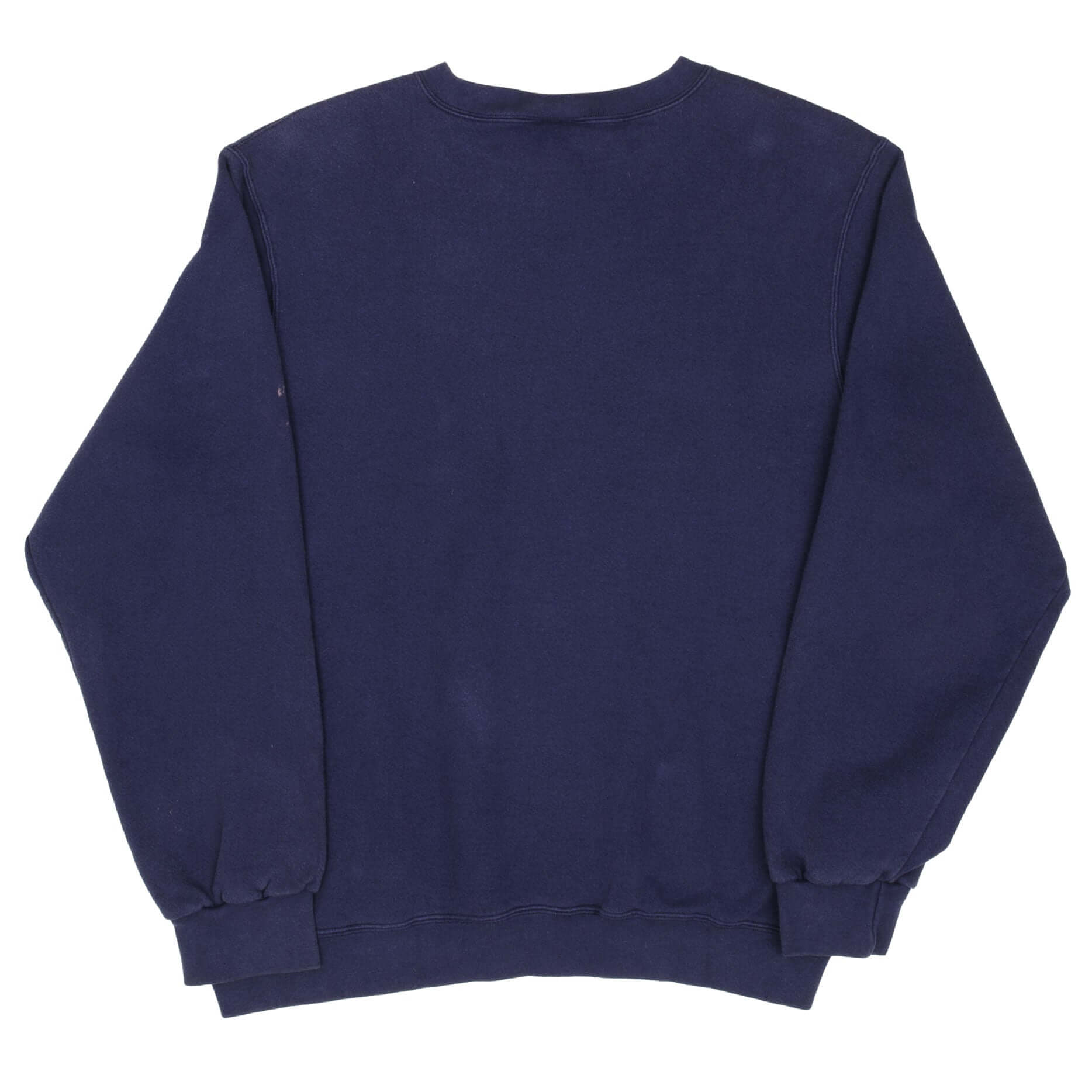 Vintage Nike Surf Swoosh Navy Blue Sweatshirt 1990S Size Medium Made In USA