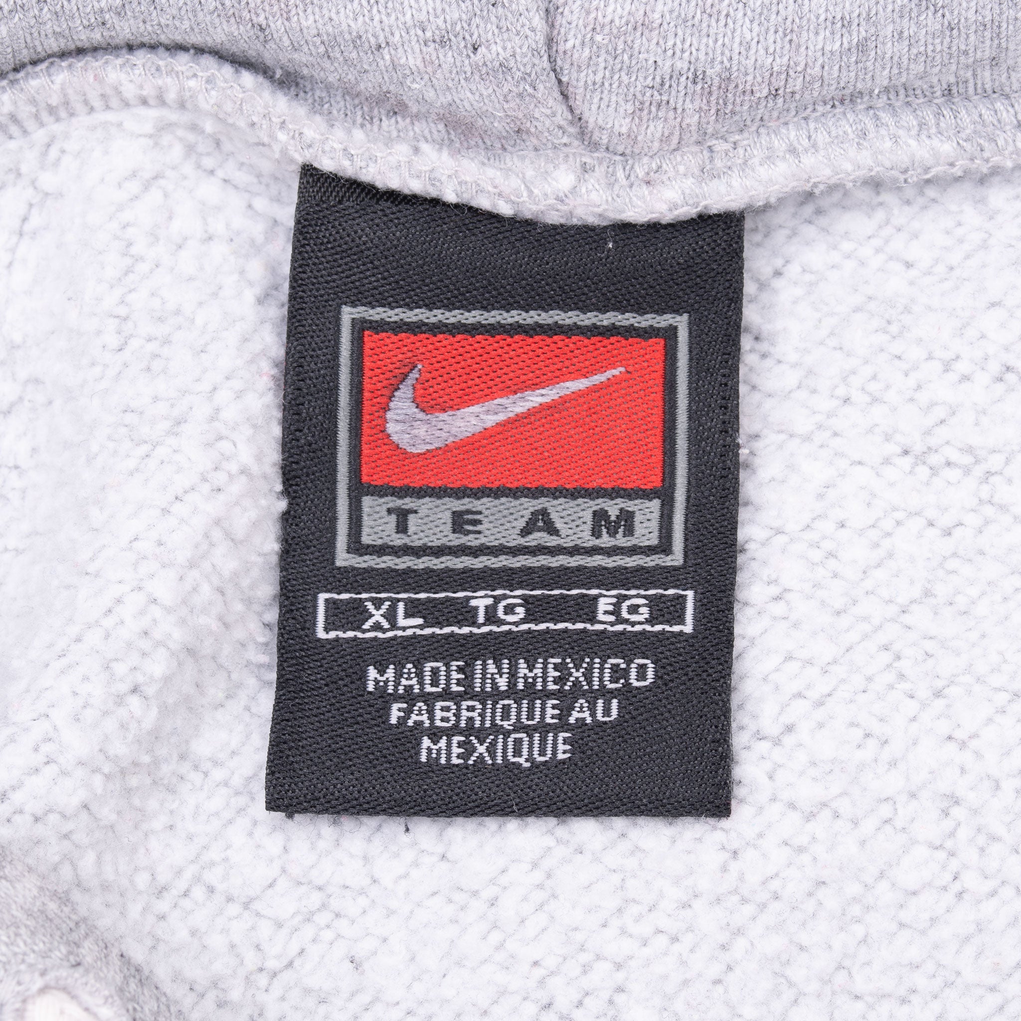 Vintage Nike Center Swoosh Unlv University of Nevada Las Vegas Hoodie Sweatshirt 1990S Size XL