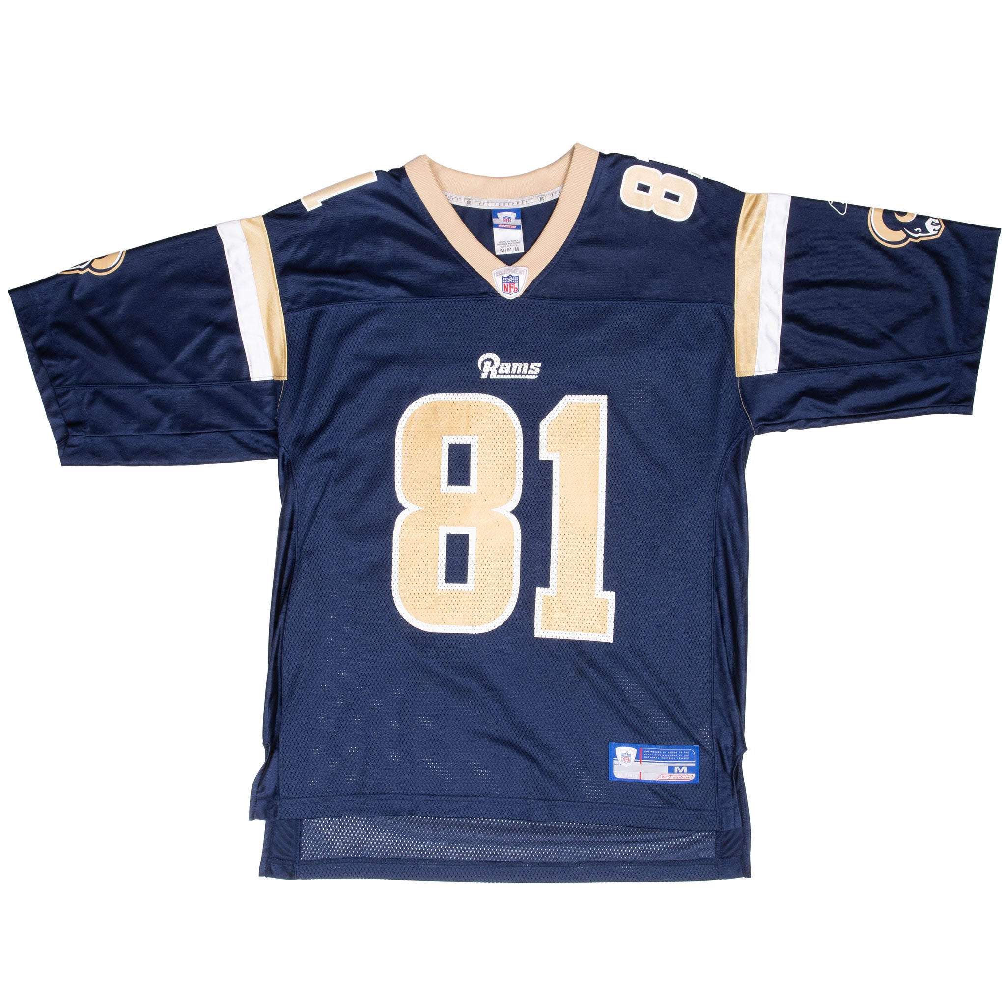 Vintage Nfl St Louis Rams Holt #81 Reebok Jersey 2000S Size Medium