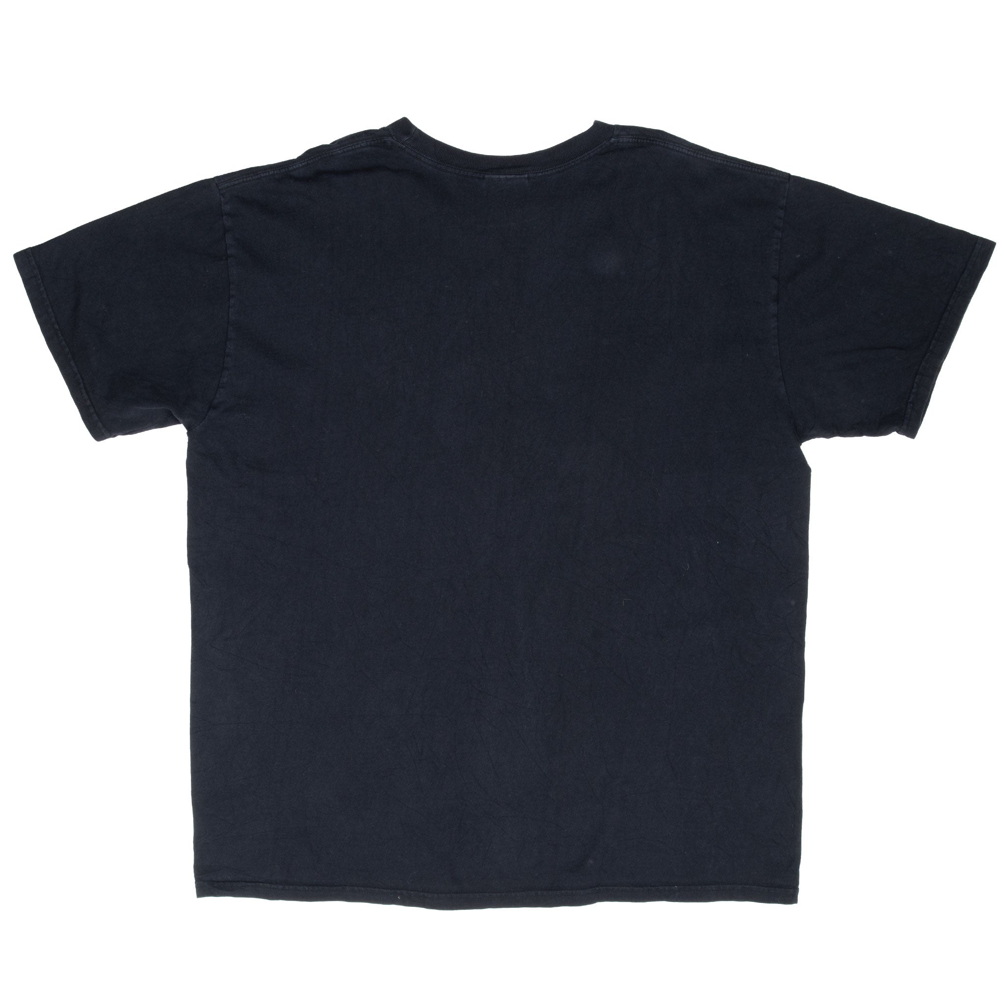 Vintage Nike Black Classic Swoosh Tee Shirt 2000S Size 2XL Made In Usa