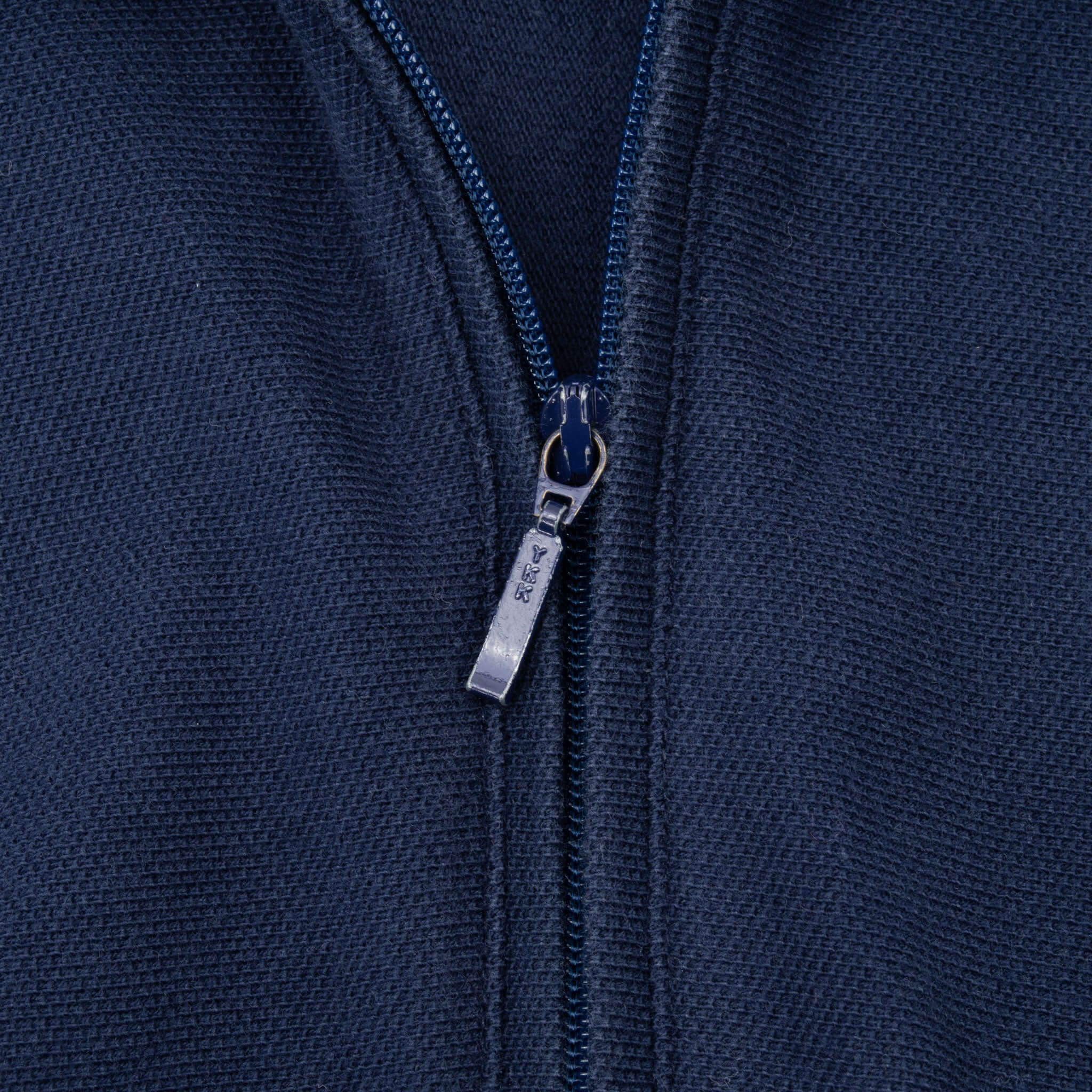 Vintage Polo Sport Ralph Lauren Zip Blue Polo Shirt 1990S Size Large