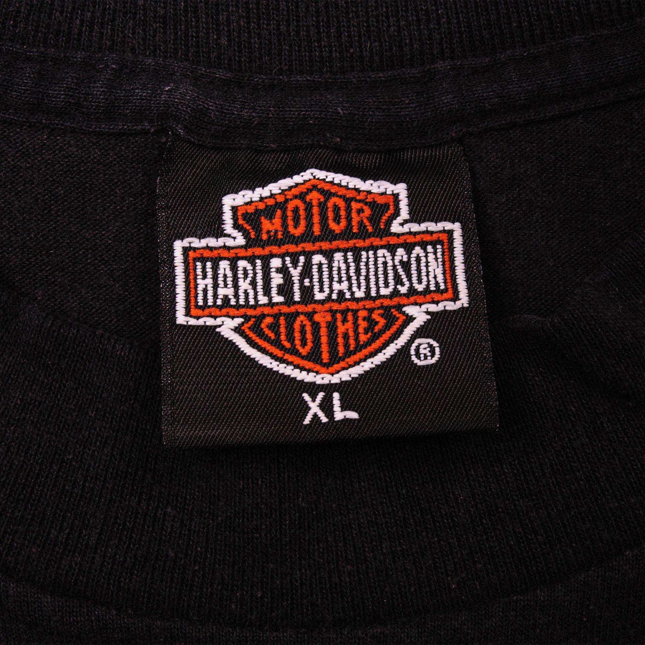 Vintage Tag Label Harley Davidson 1991