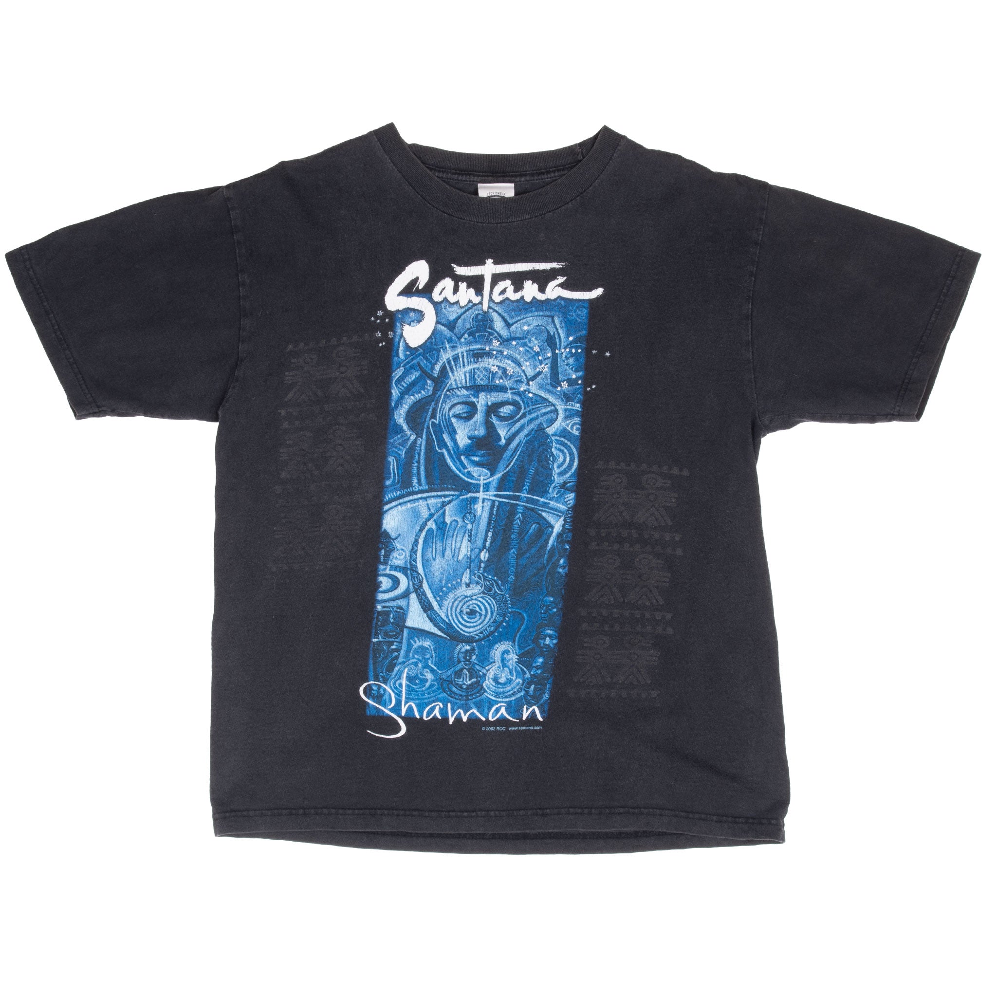 Vintage Santana Shaman Tour 2002 Tee Shirt Size Medium
