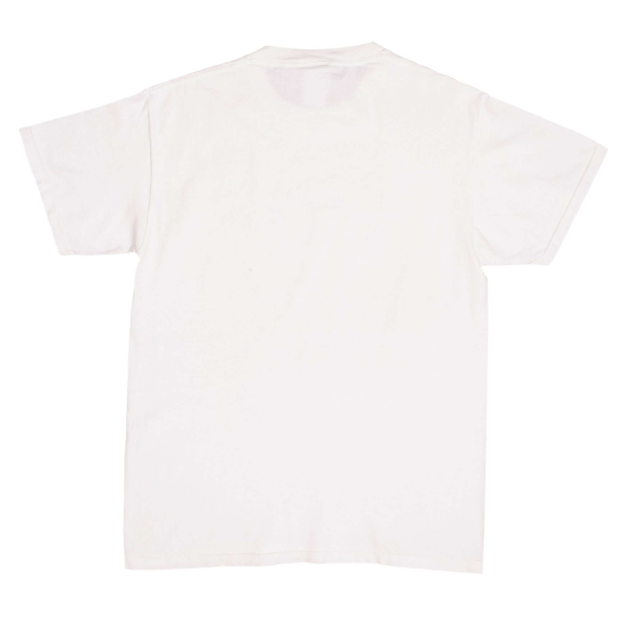 Vintage Looney Tunes Bugs Bunny Packing Heat Baseball Tee Shirt 1990 Size Medium Made In USA