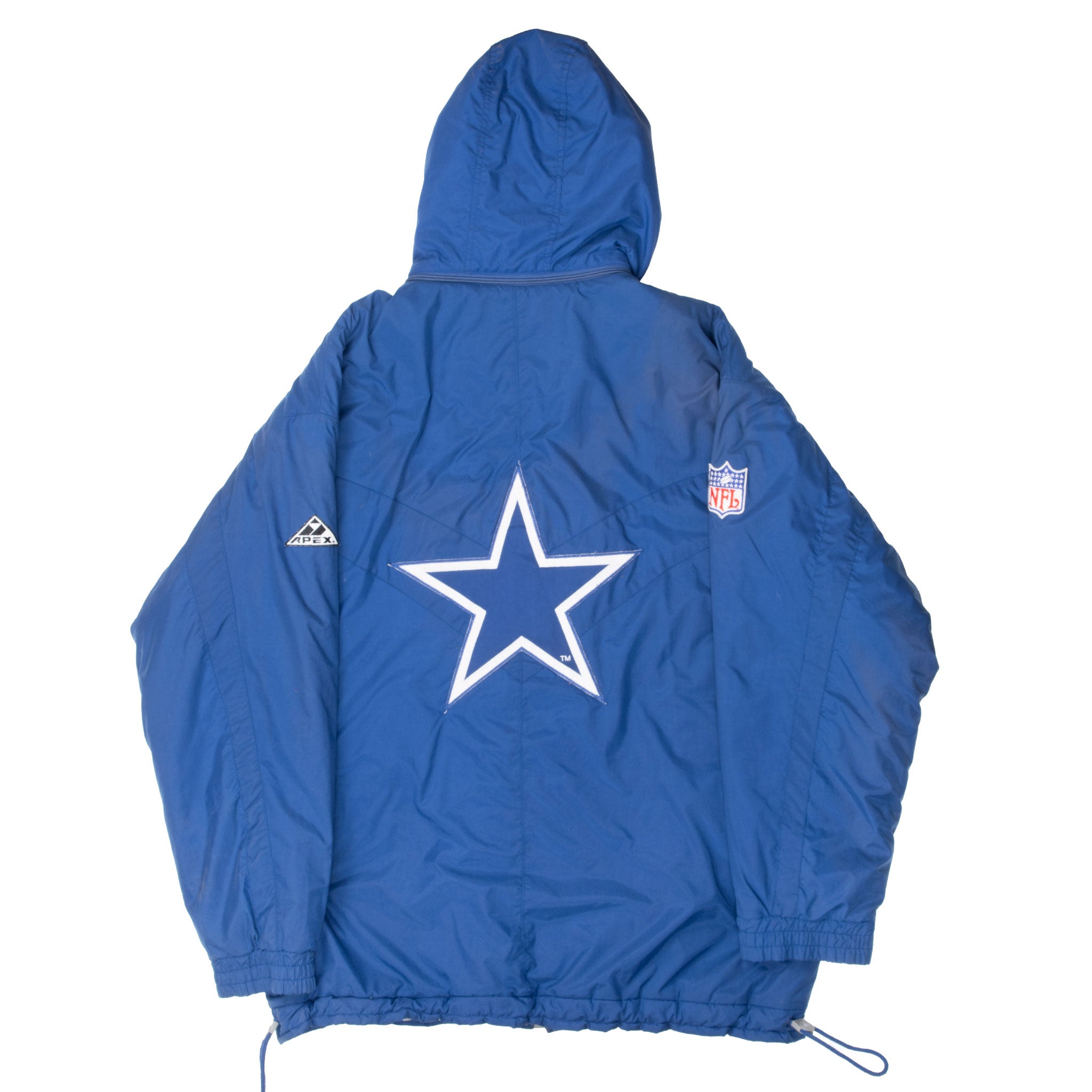 Vintage Nfl Dallas Cowboys Apex Heavy Coat Jacket 1990S Size XL