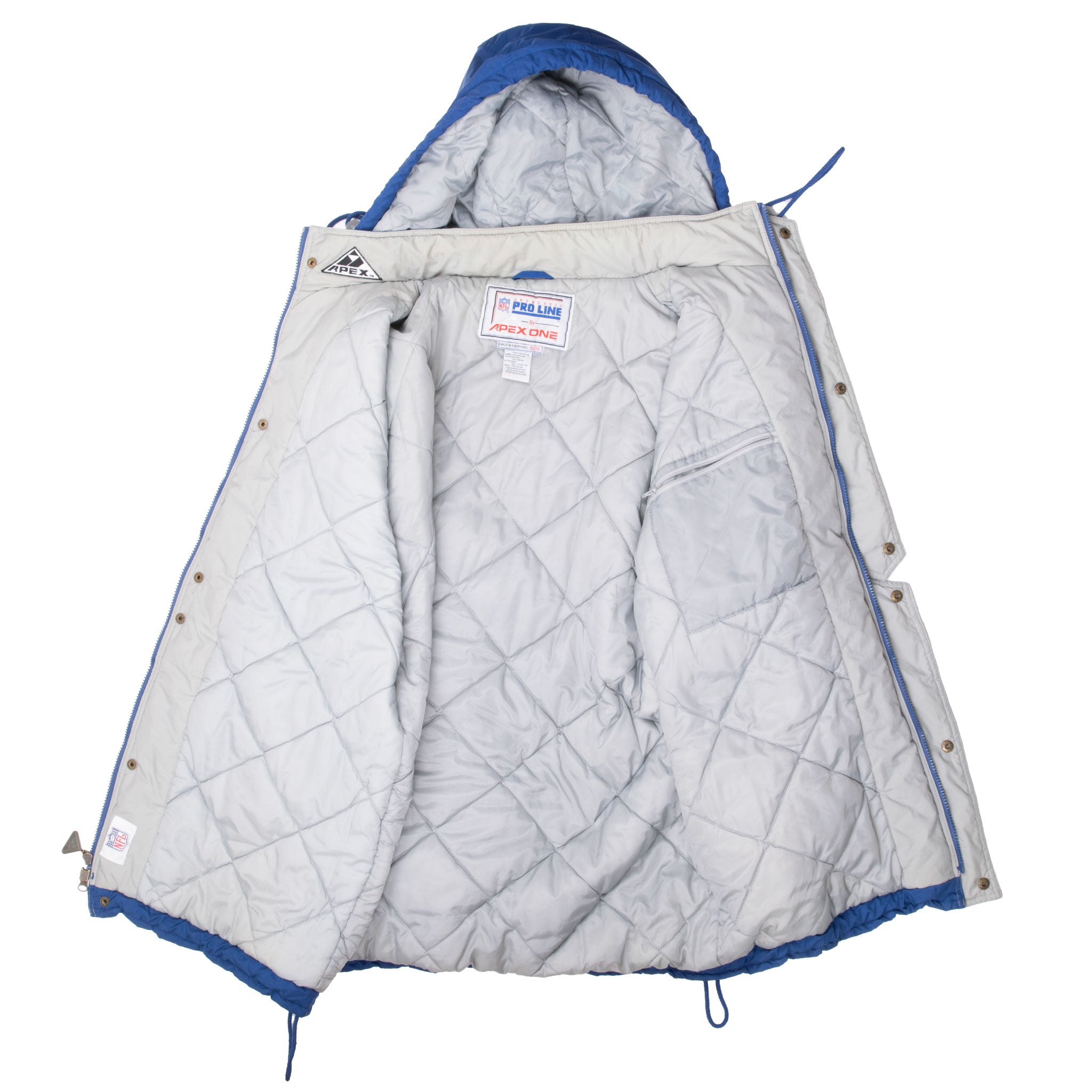 Vintage Nfl Dallas Cowboys Apex Heavy Coat Jacket 1990S Size XL