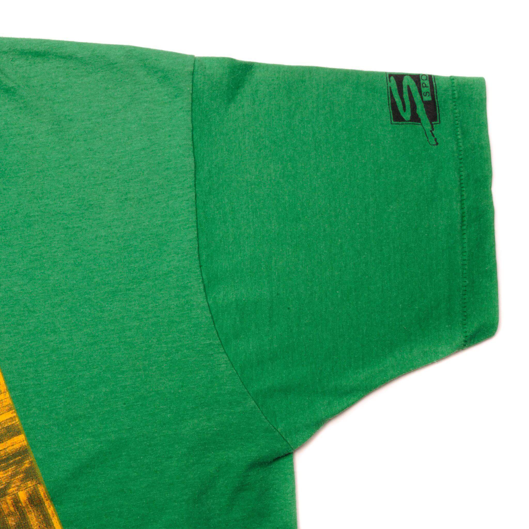 VINTAGE NBA BOSTON CELTICS JOHNNY MOST TEE SHIRT 1990 SIZE LARGE MADE IN USA