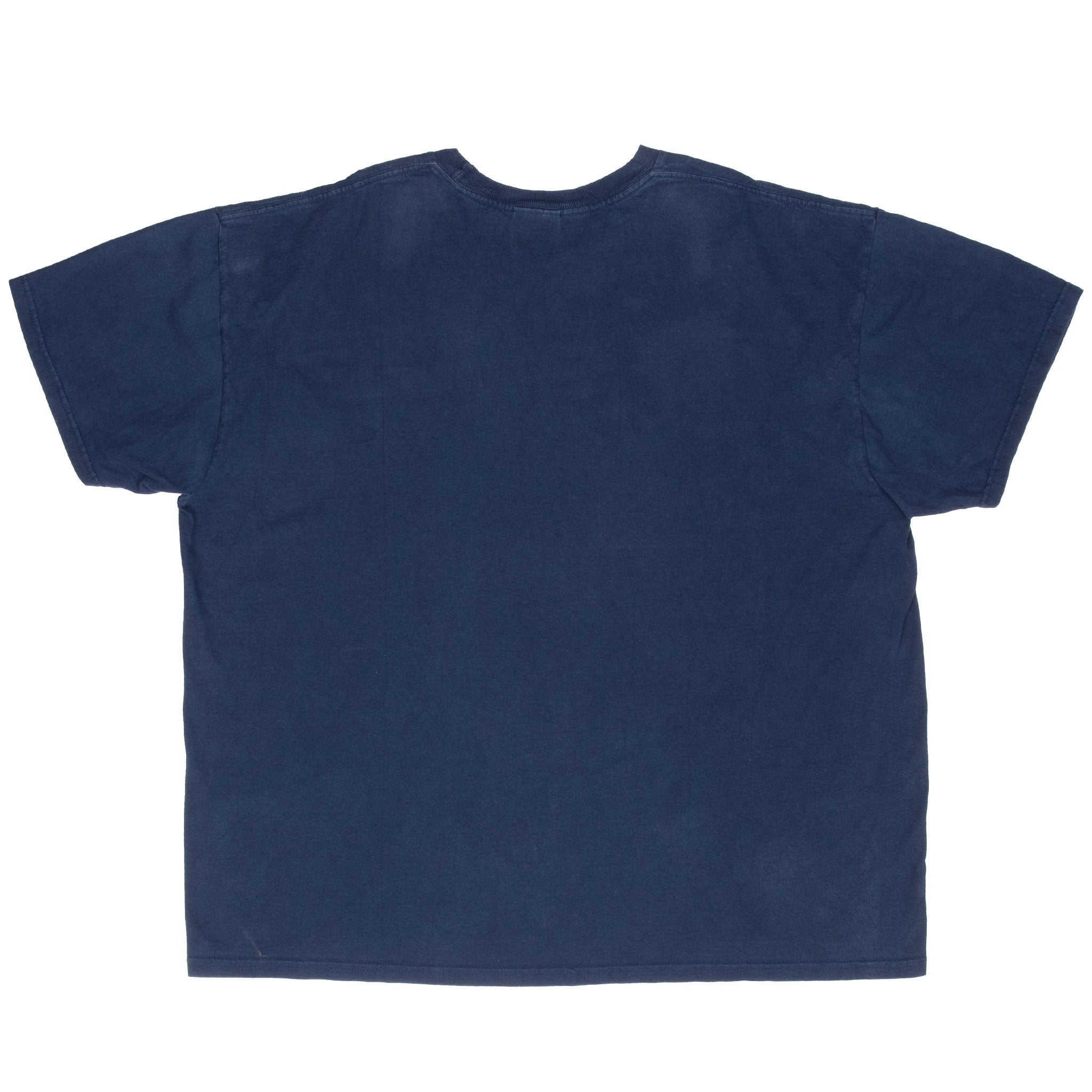 Vintage Nike Classic Swoosh Navy Blue Tee Shirt 2000S Size 2XL