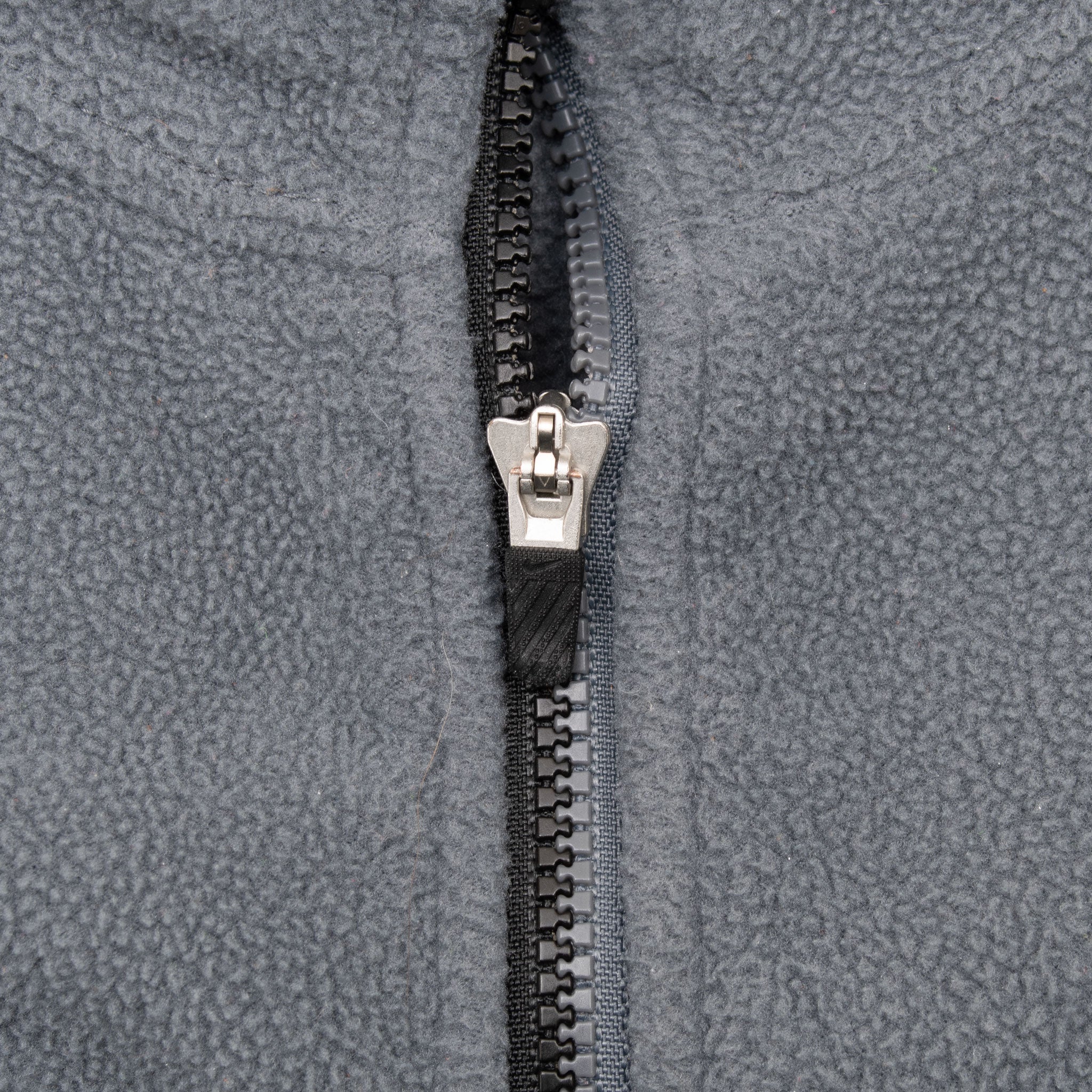 Vintage Nike Classic Swoosh Dark Grey Fleece Jacket 2000S Size XL