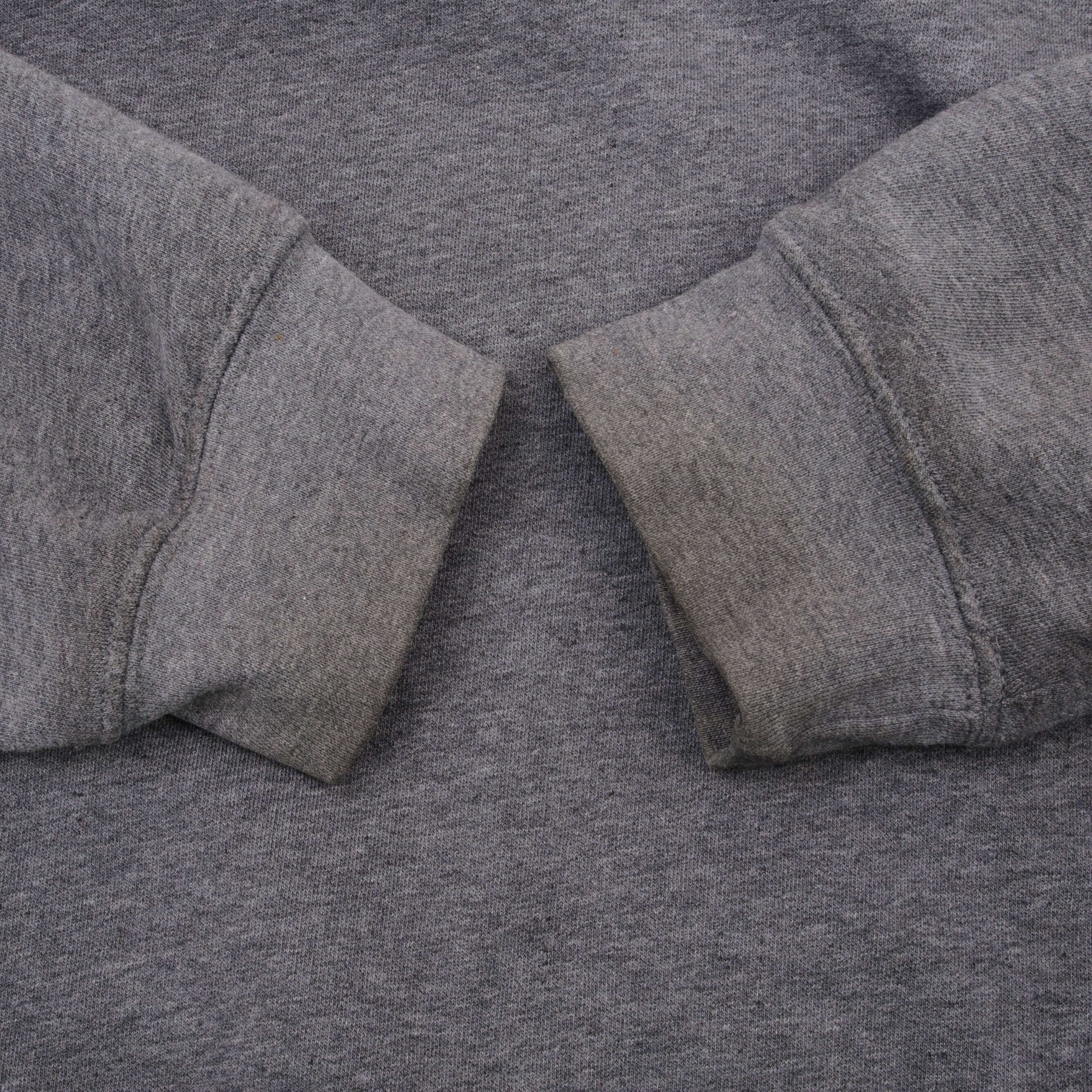 Vintage Nike Classic Swoosh Dark Gray Crewneck Sweatshirt 2000S Size XL