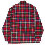 Vintage Polo Ralph Lauren Scottish Plaid Quarter 1/4 Zip Sweater Size 2XL