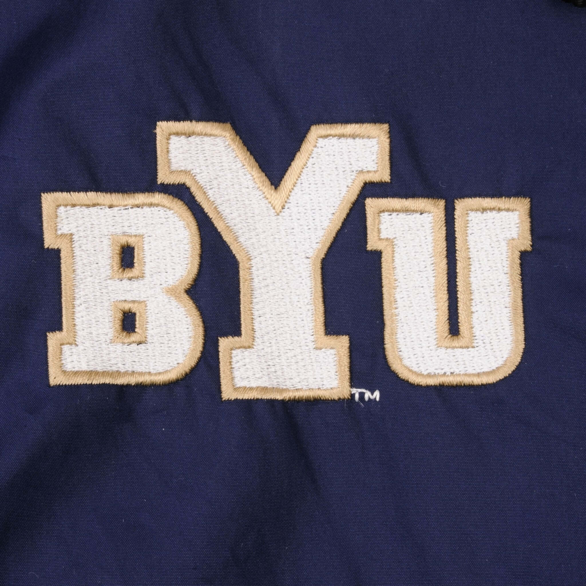 Vintage Nike Byu Brigham Young University Windbreaker Jacket 2000S Size Large
